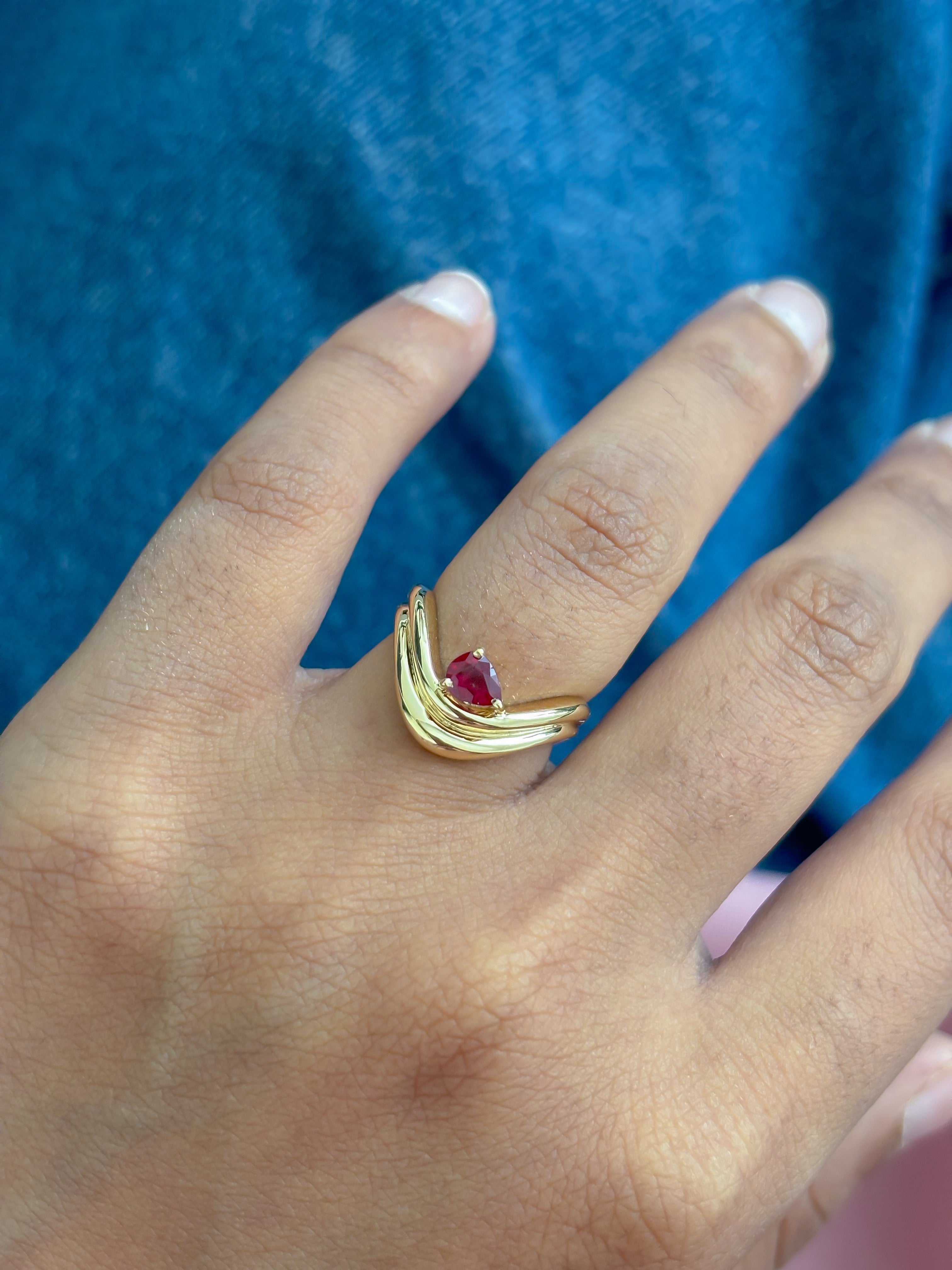 JPRG-5520/13111 Ruby Ring | 18K