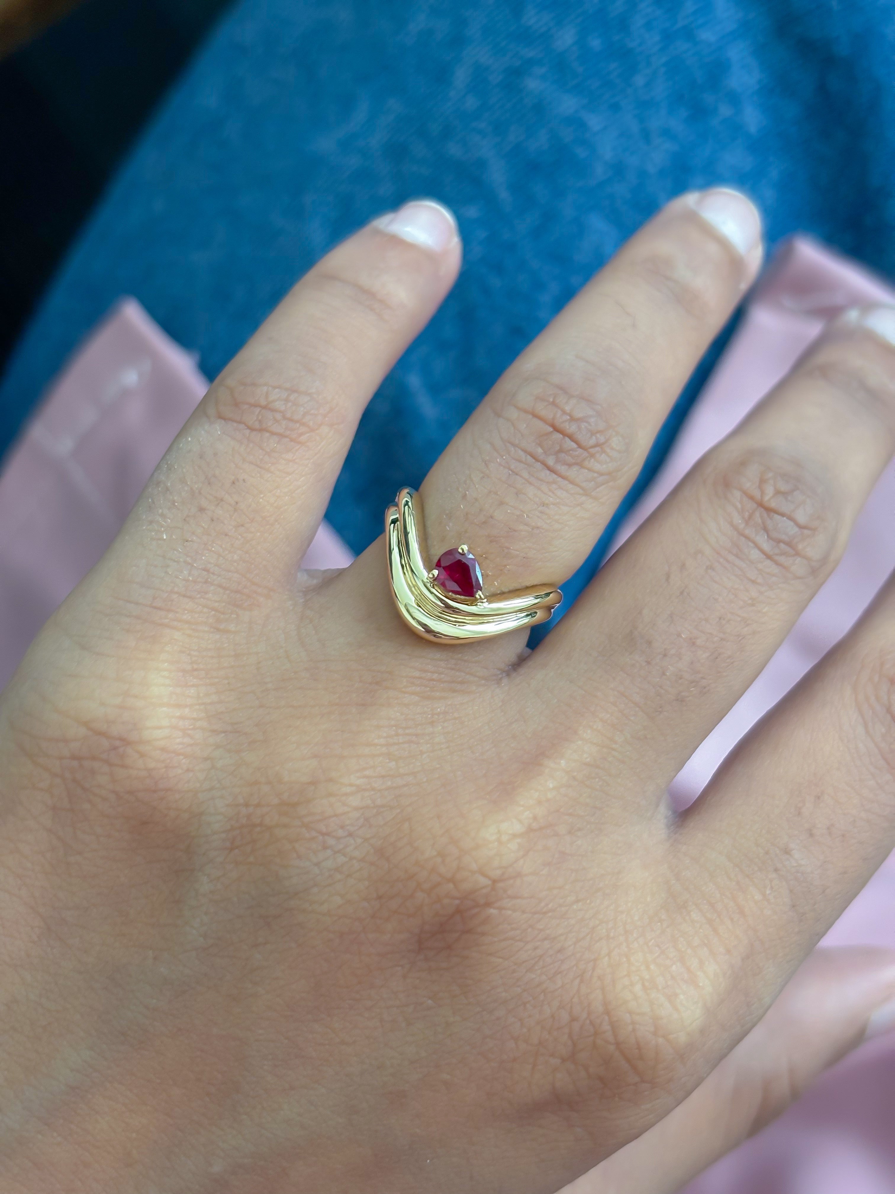 JPRG-5521/13112 Ruby Ring | 18K