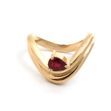 JPRG-5521/13112 Ruby Ring | 18K
