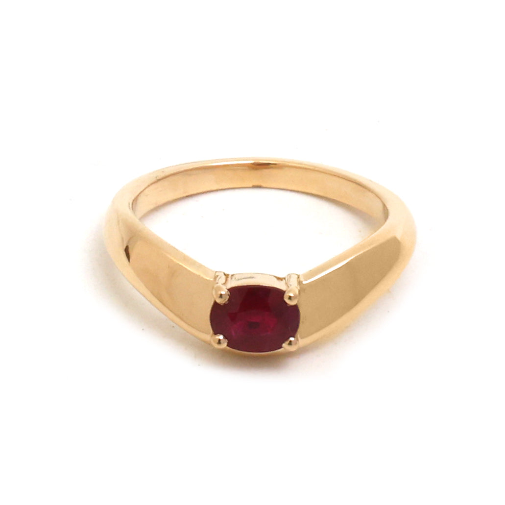 JPRG-5529/13120 Ruby Ring | 18K