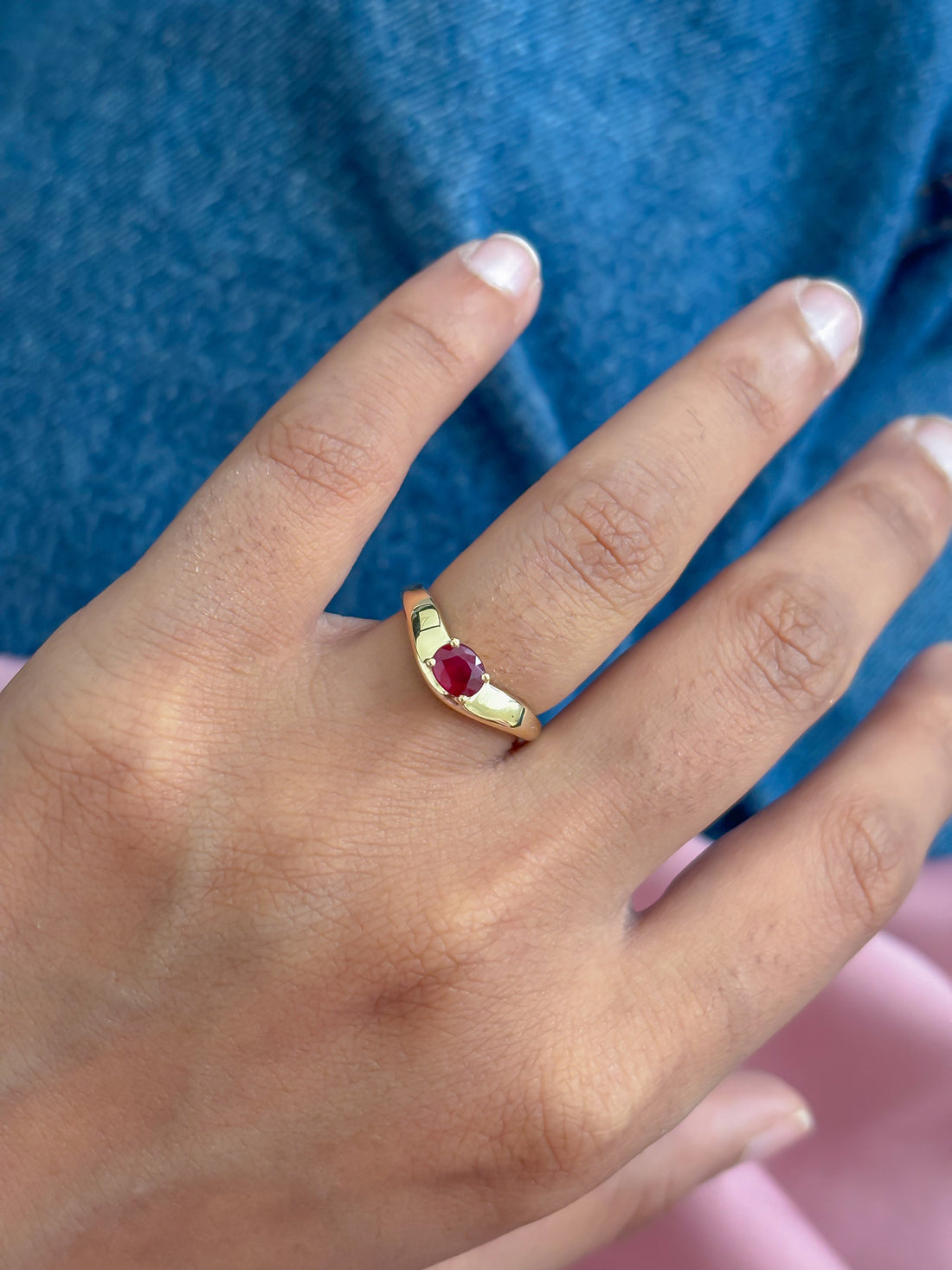 JPRG-5530/13121 Ruby Ring | 18K