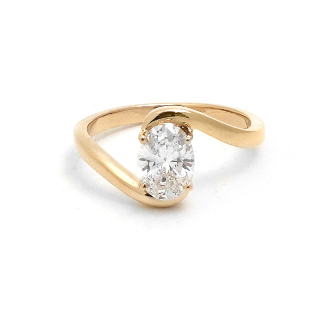 JPRG-5538/13160 Lab Grown Diamond Ring | 14K