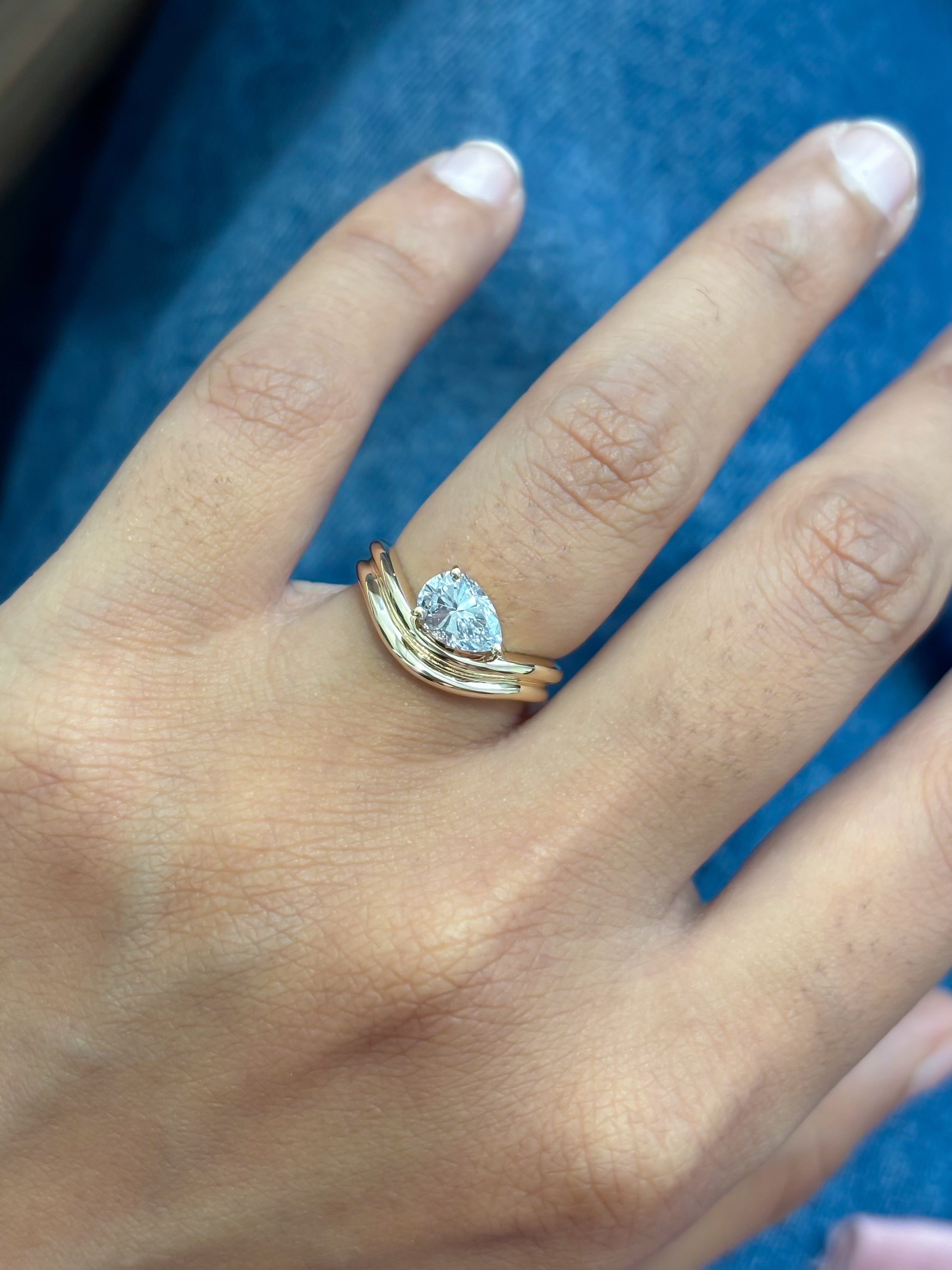 JPRG-5541/13166 Lab Grown Diamond Ring | 14K