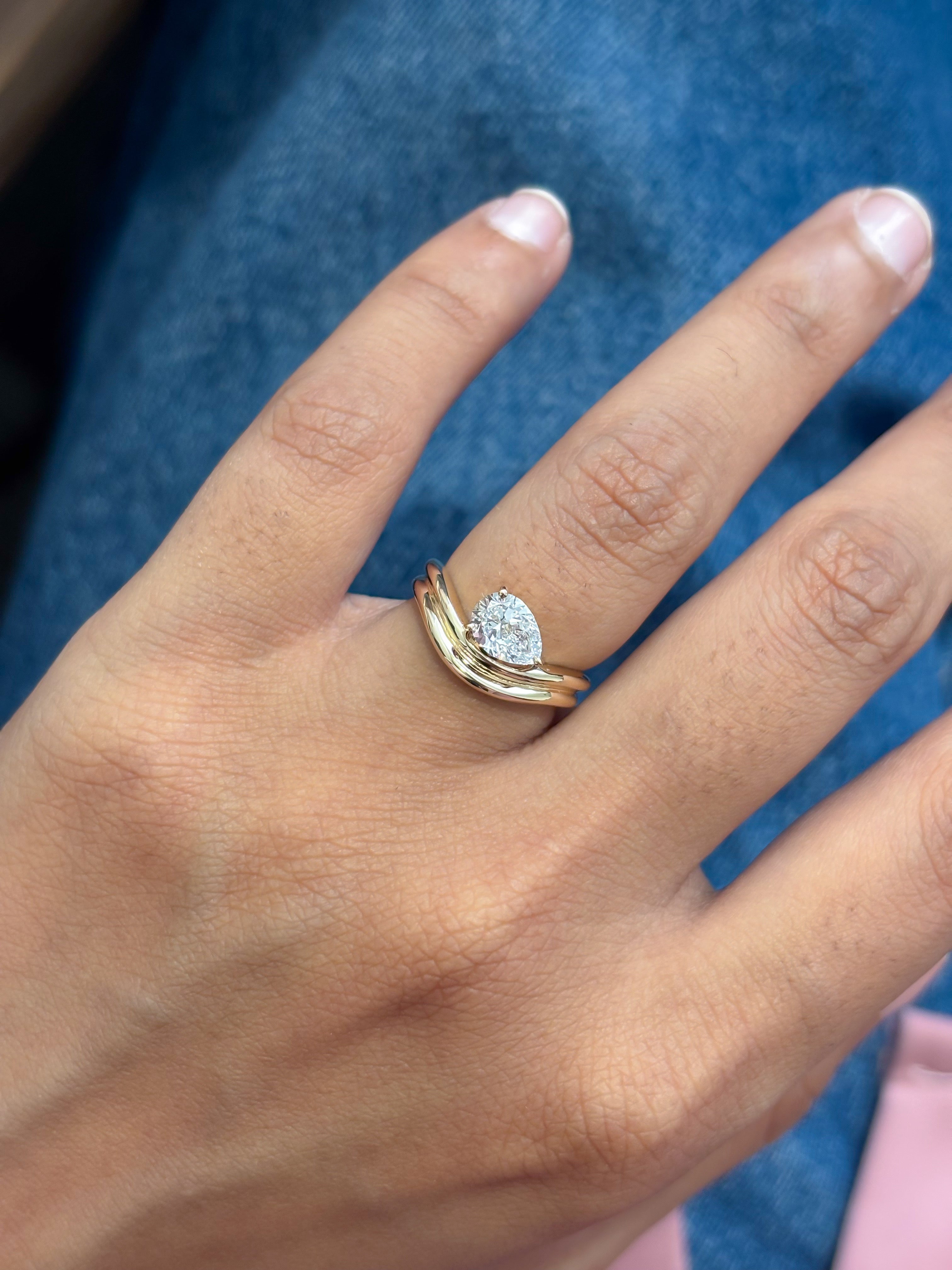 JPRG-5543/13168 Lab Grown Diamond Ring | 14K