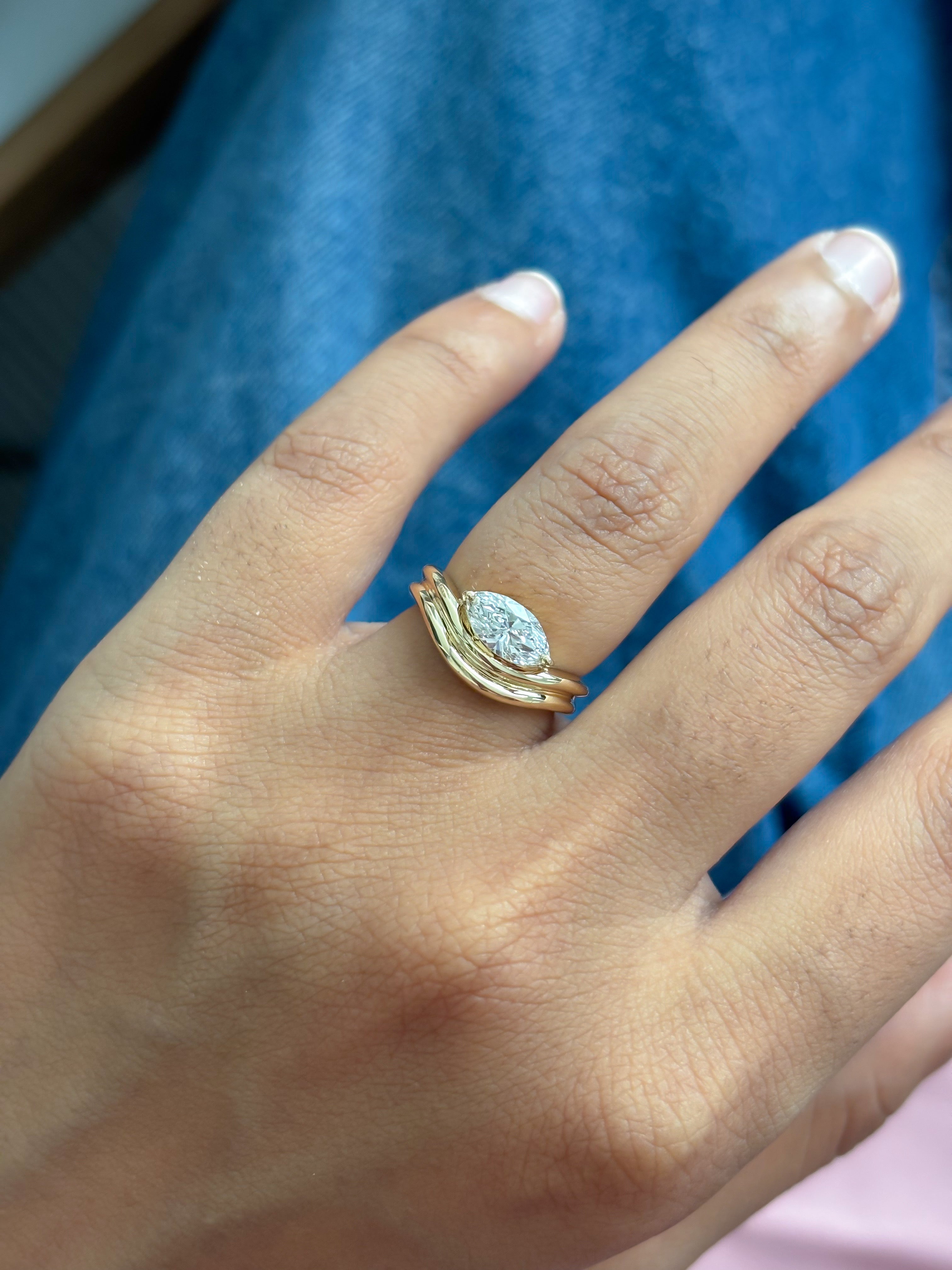 JPRG-5544/13169 Lab Grown Diamond Ring | 14K