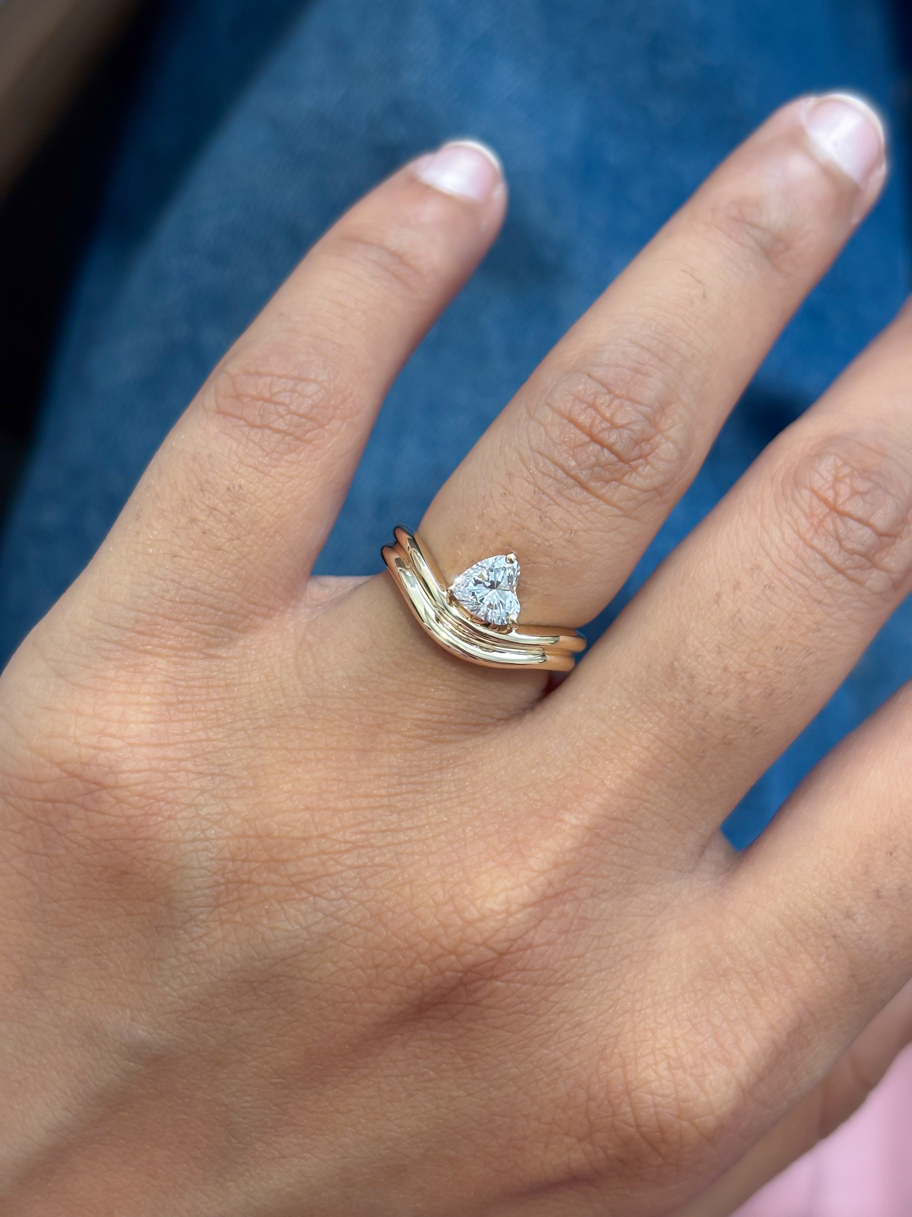 JPRG-5551/13176 Lab Grown Diamond Ring | 14K