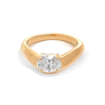 JPRG-5553/13178 Lab Grown Diamond Ring | 14K