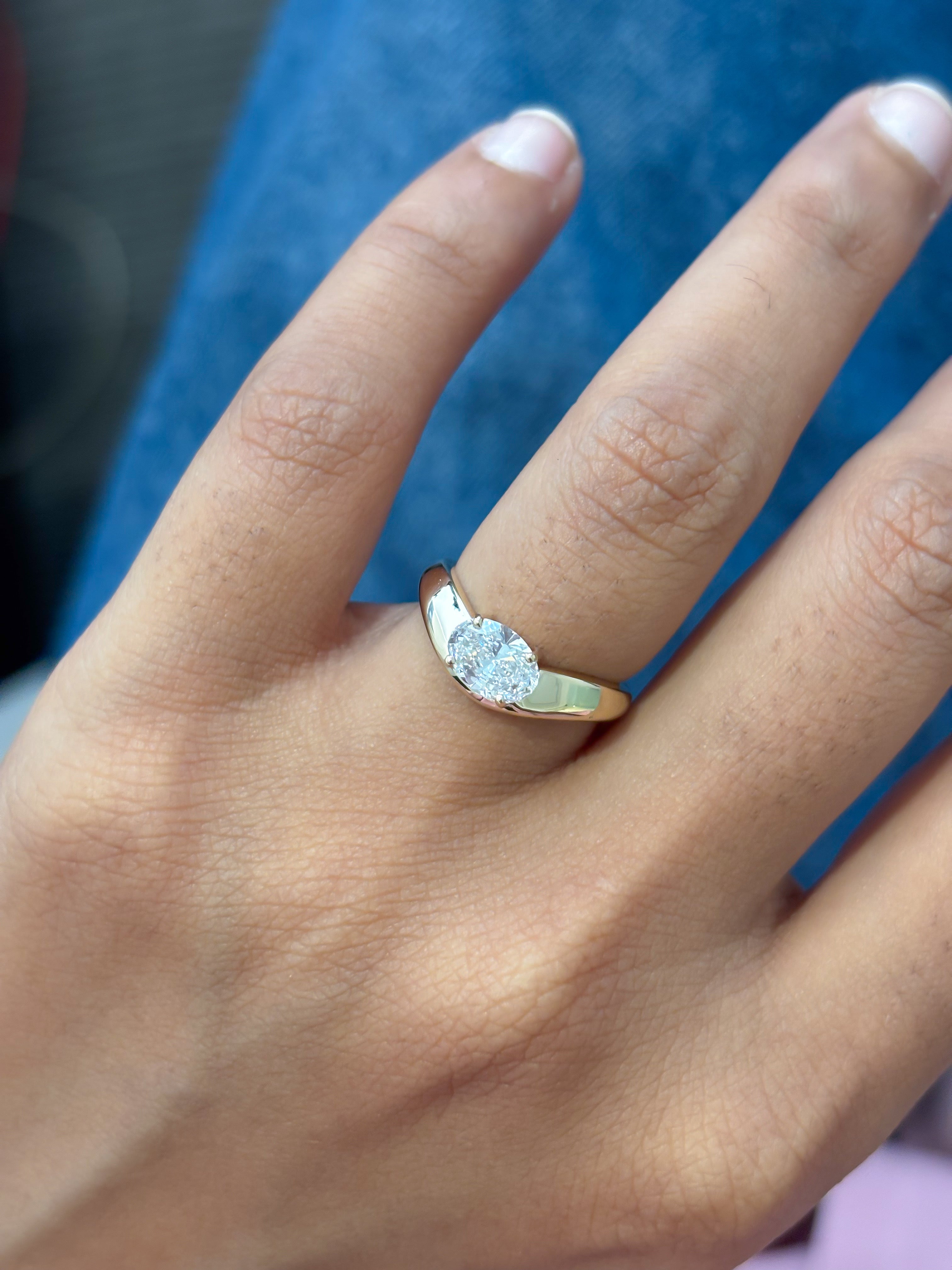 JPRG-5554/13179 Lab Grown Diamond Ring | 14K