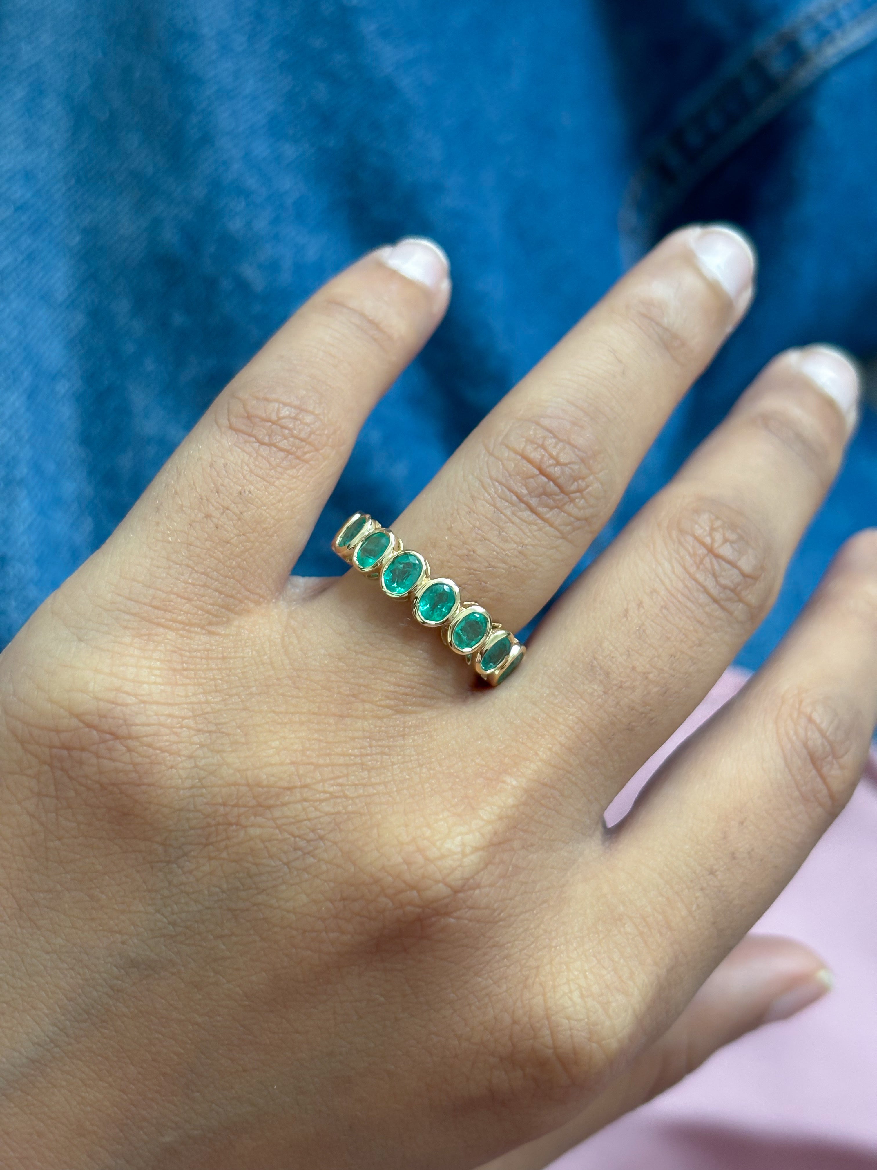 JPRG-5559/13184 Emerald Ring | 18K