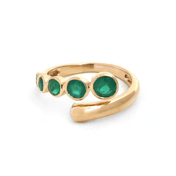 JPRG-5561/13207 Emerald Ring | 18K
