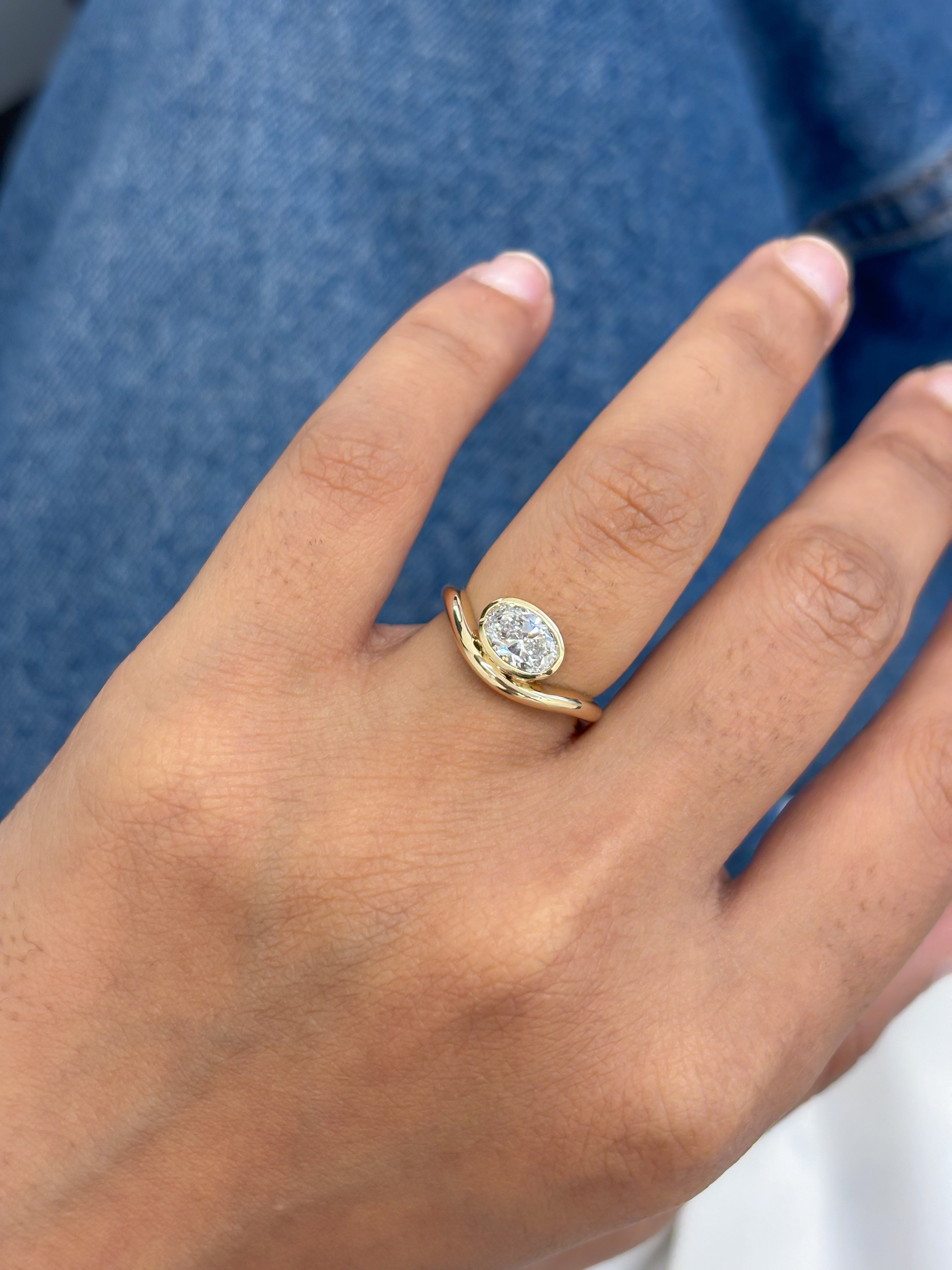 JPRG-5577/13223 Lab Grown Diamond Ring | 14K