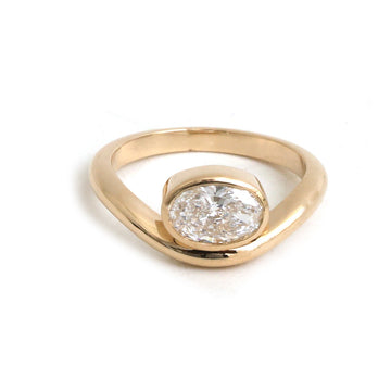 JPRG-5578/13224 Lab Grown Diamond Ring | 14K