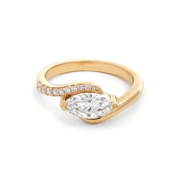 JPRG-5579/13225 Lab Grown Diamond Ring | 14K