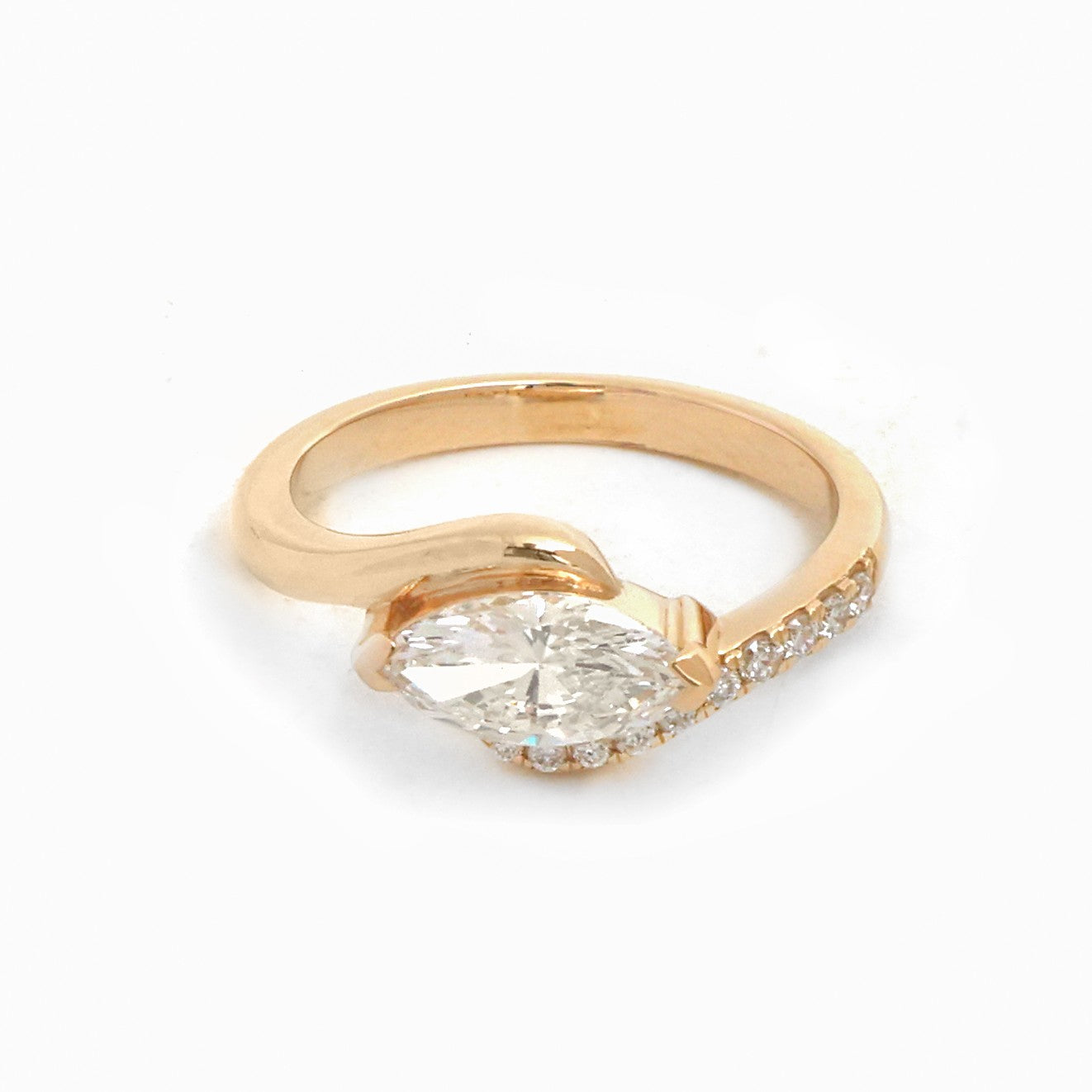 JPRG-5580/13226 Lab Grown Diamond Ring | 14K