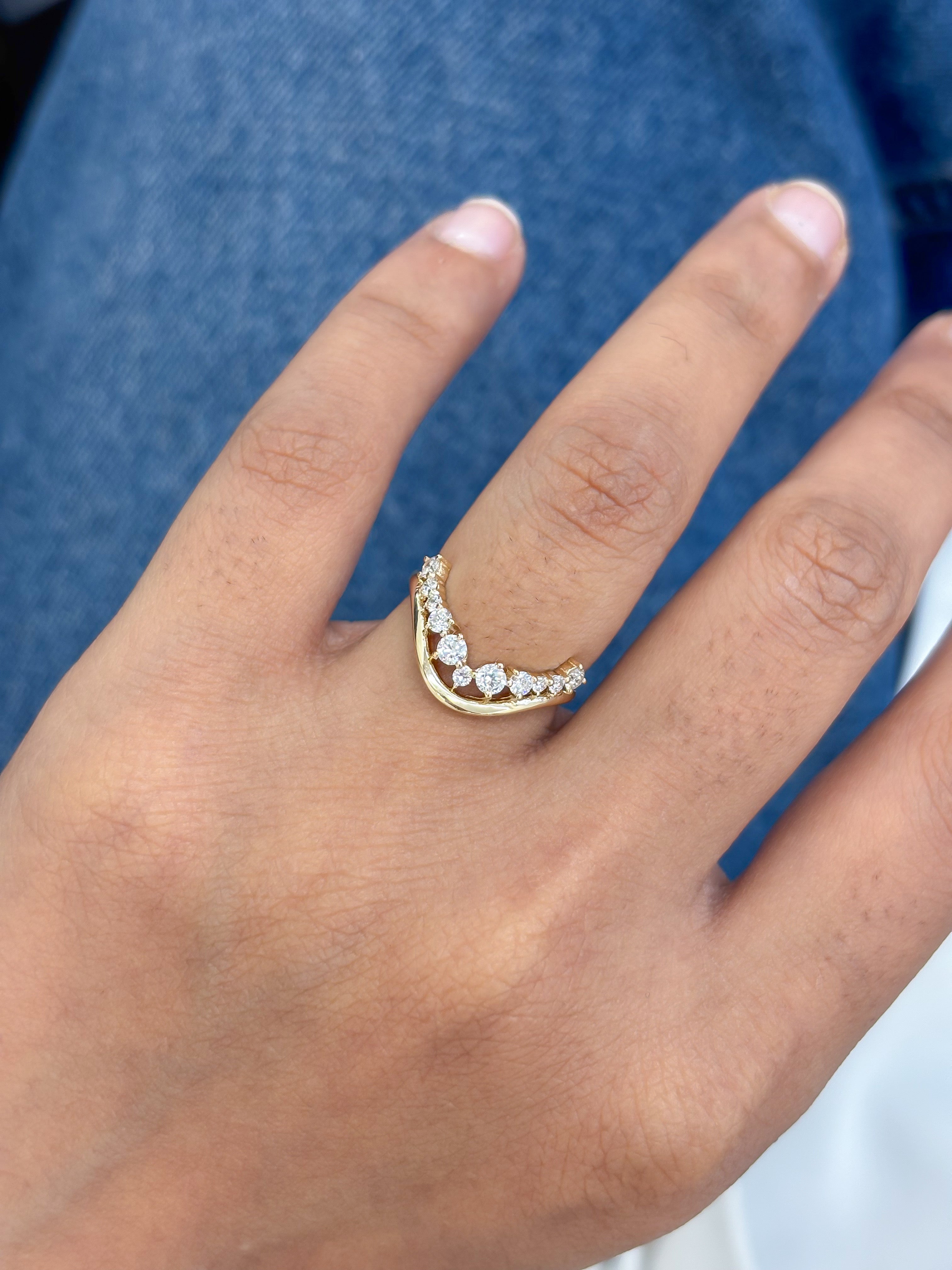 JPRG-5586/13232 Lab Grown Diamond Ring | 14K