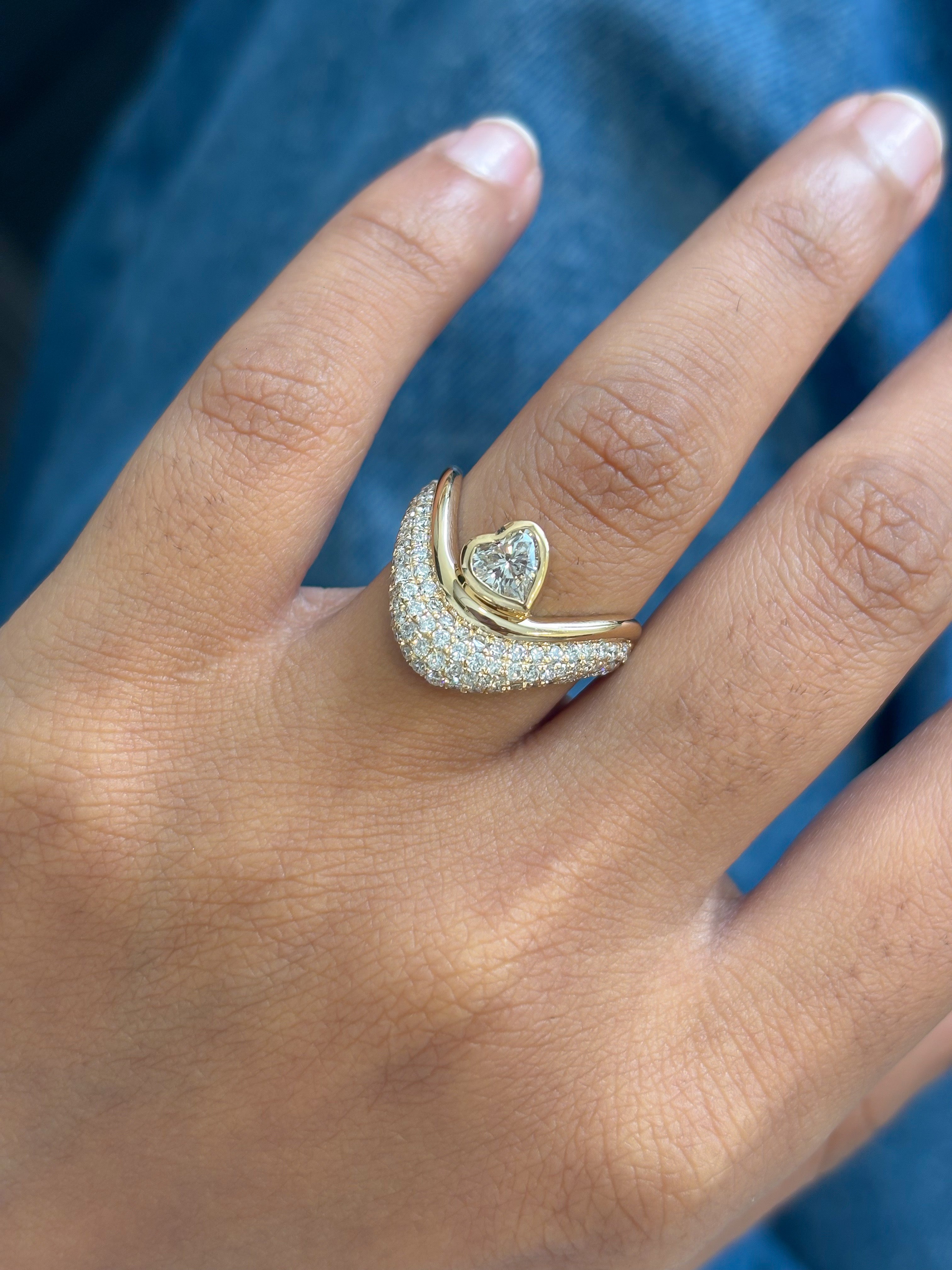 JPRG-5604/13298 Lab Grown Diamond Ring | 14K
