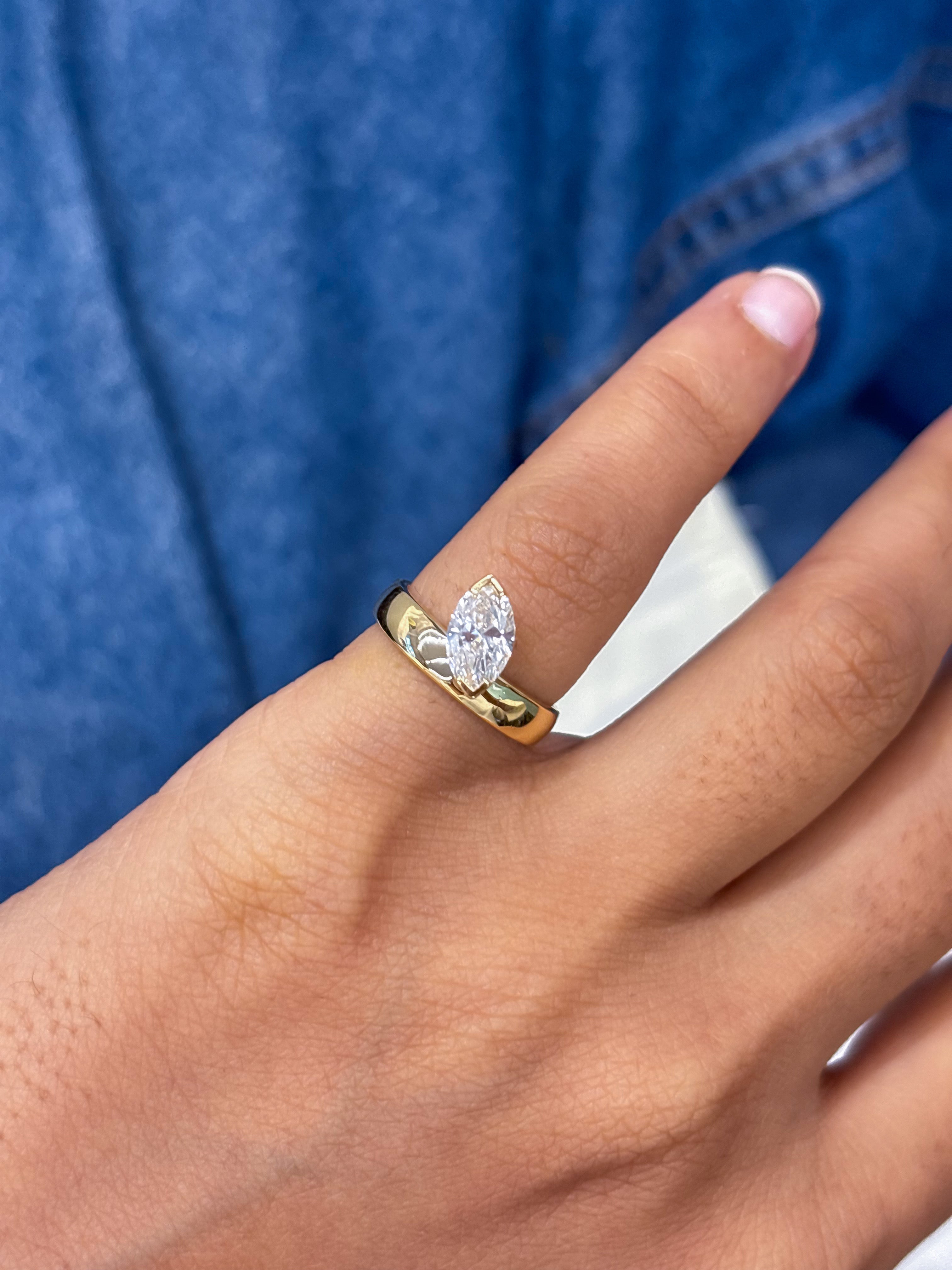 JPRG-5609/13307 Lab Grown Diamond Ring | 14K