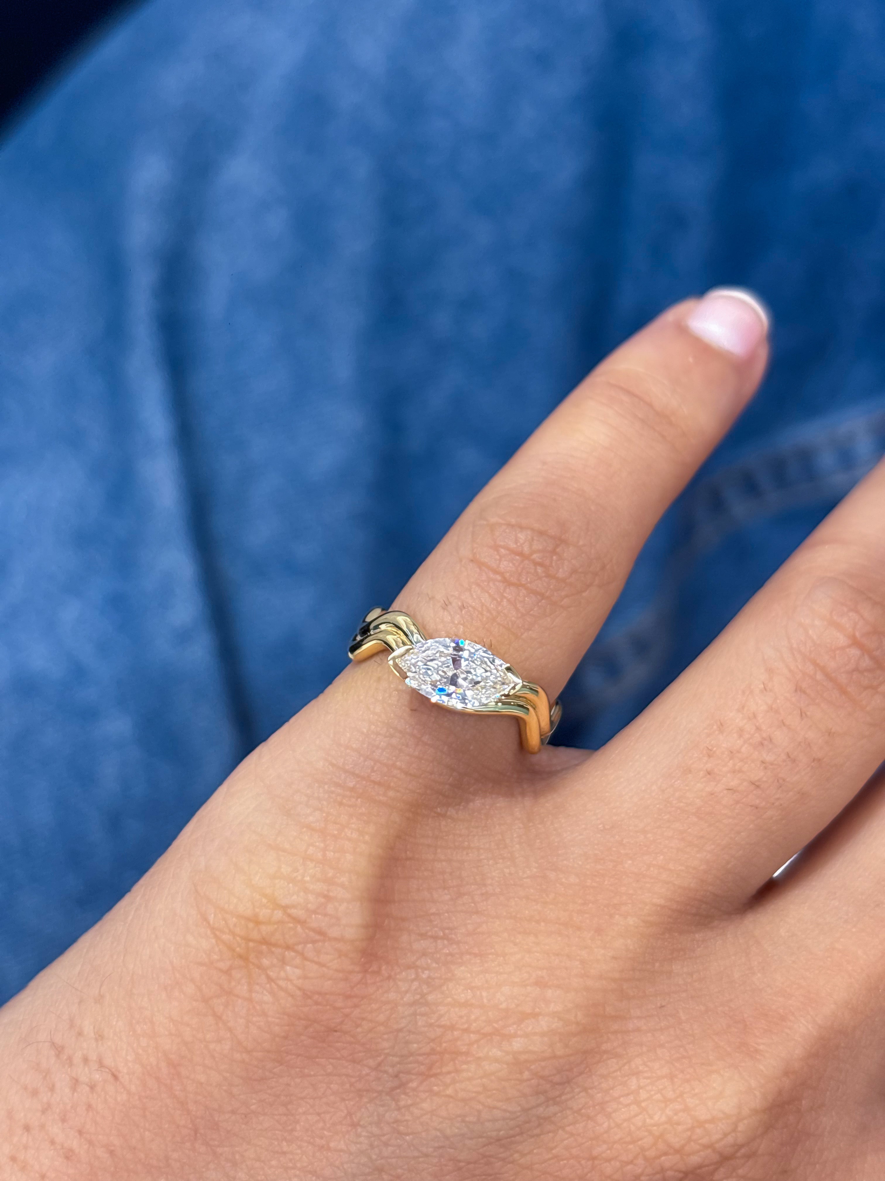 JPRG-5613/13311 Lab Grown Diamond Ring | 14K