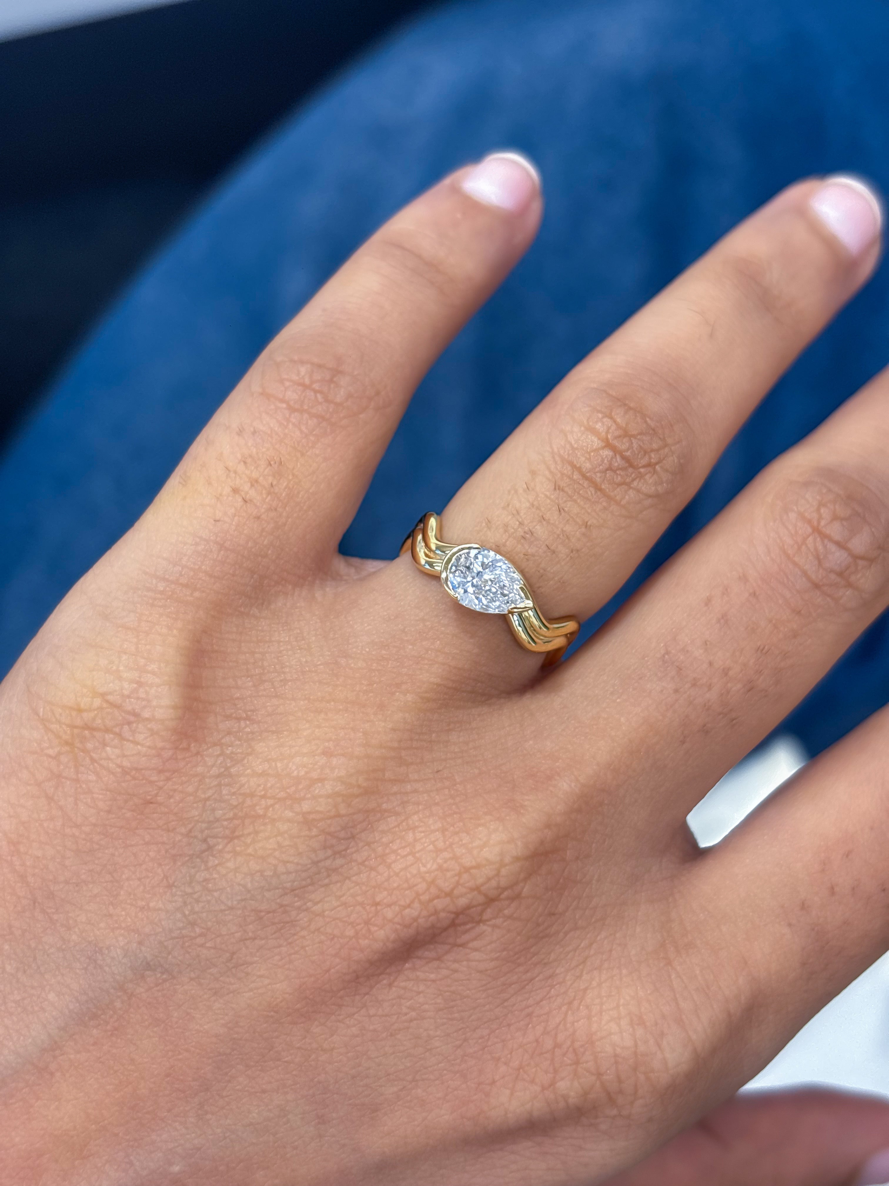 JPRG-5614/13312 Lab Grown Diamond Ring | 14K
