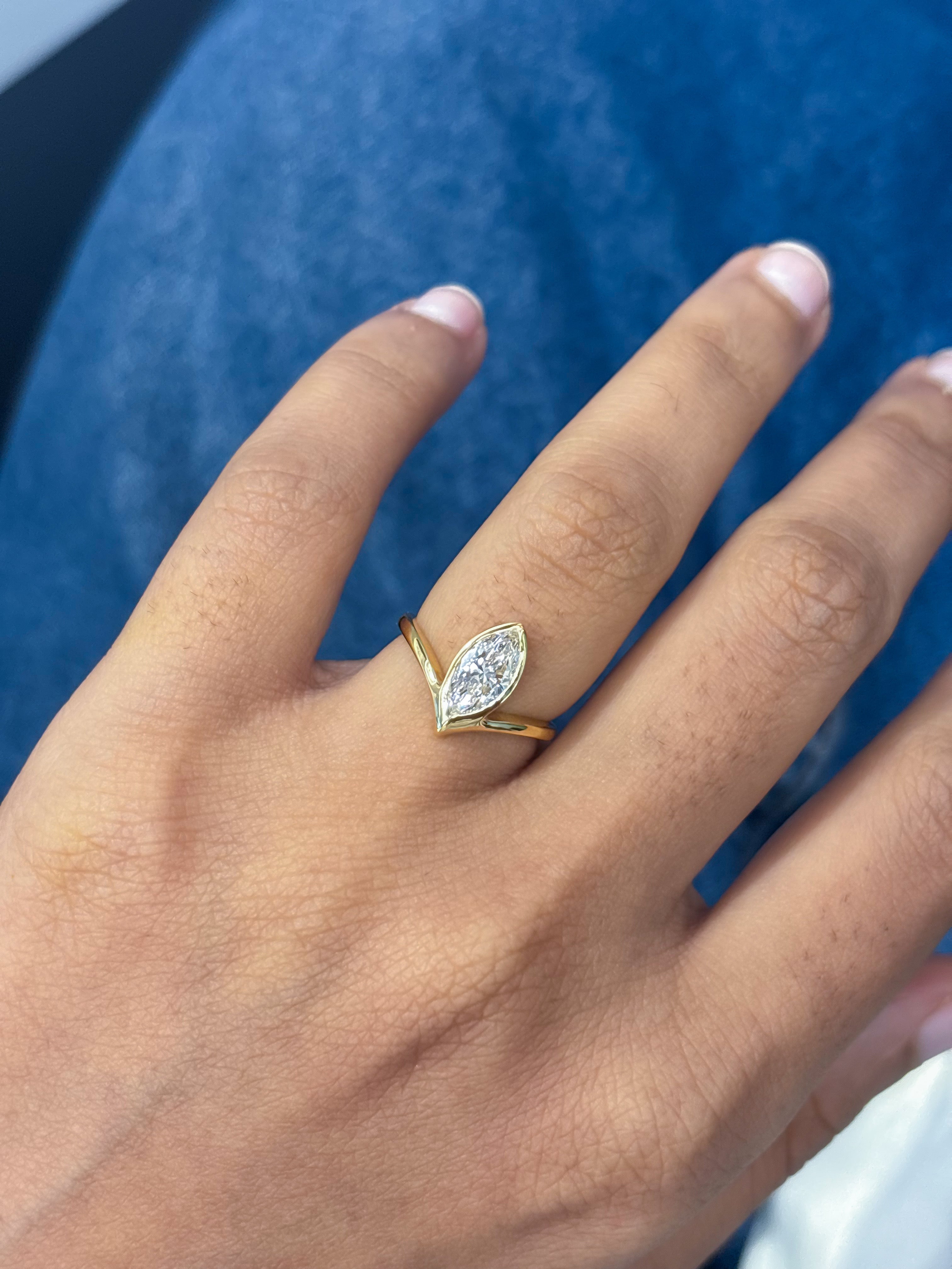 JPRG-5616/13314 Lab Grown Diamond Ring | 14K