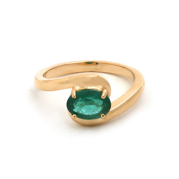 JPRG-5627/13326 Emerald Ring | 18K