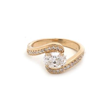 JPRG-5630/13329 Lab Grown Diamond Ring | 14K