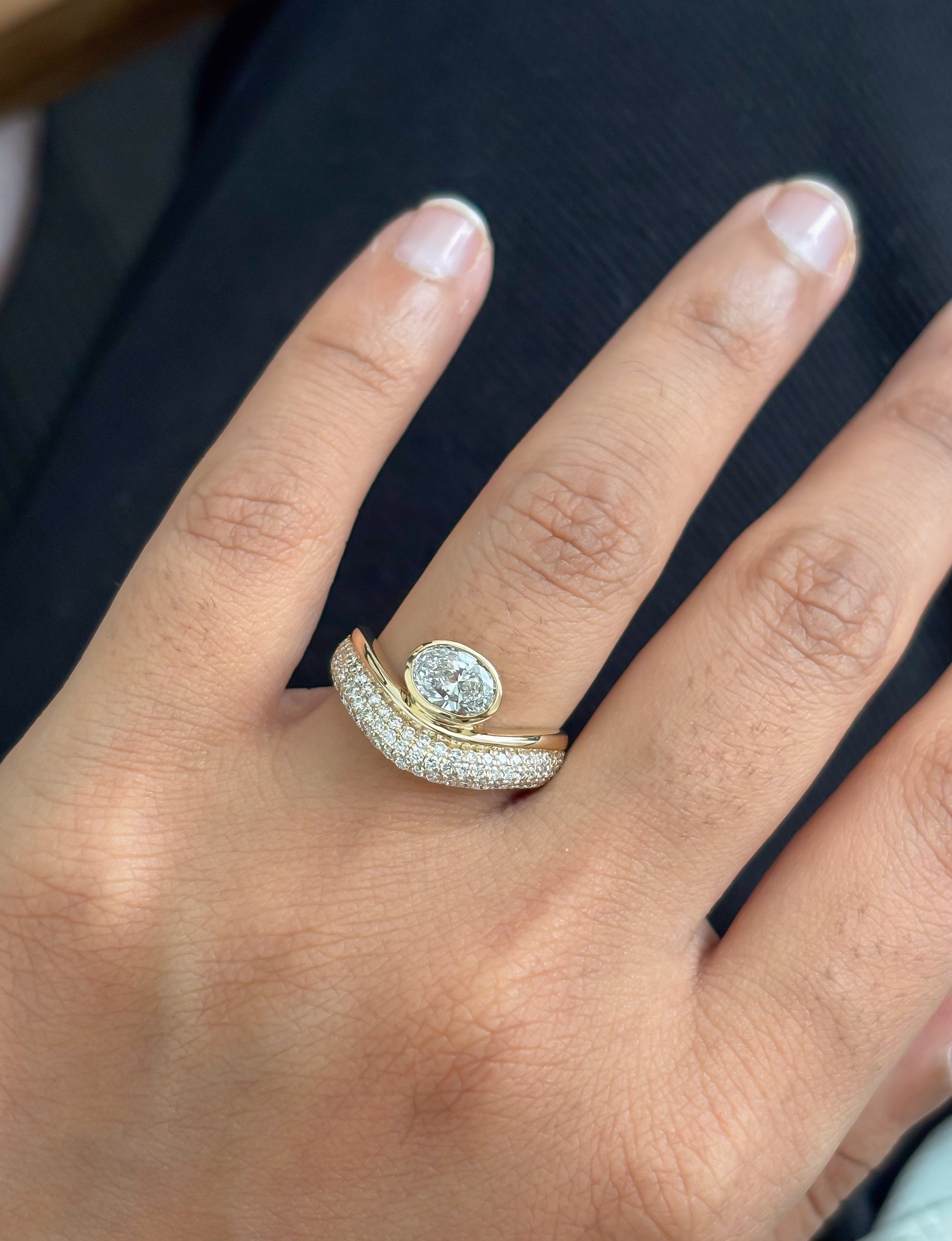 JPRG-5638/13337 Lab Grown Diamond Ring | 14K