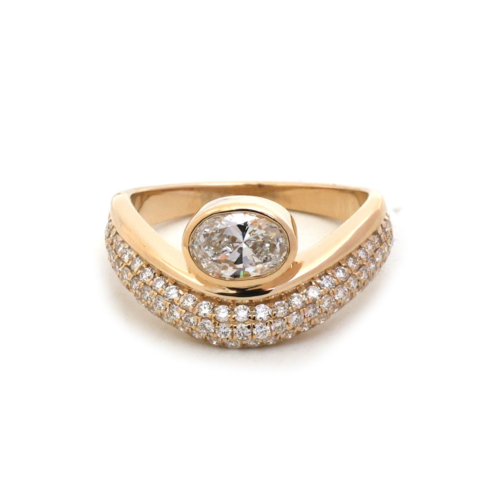 JPRG-5638/13337 Lab Grown Diamond Ring | 14K
