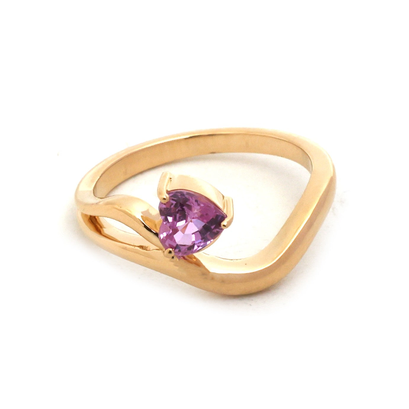 JPRG-5639/13338 Pink Sapphire Ring | 18K