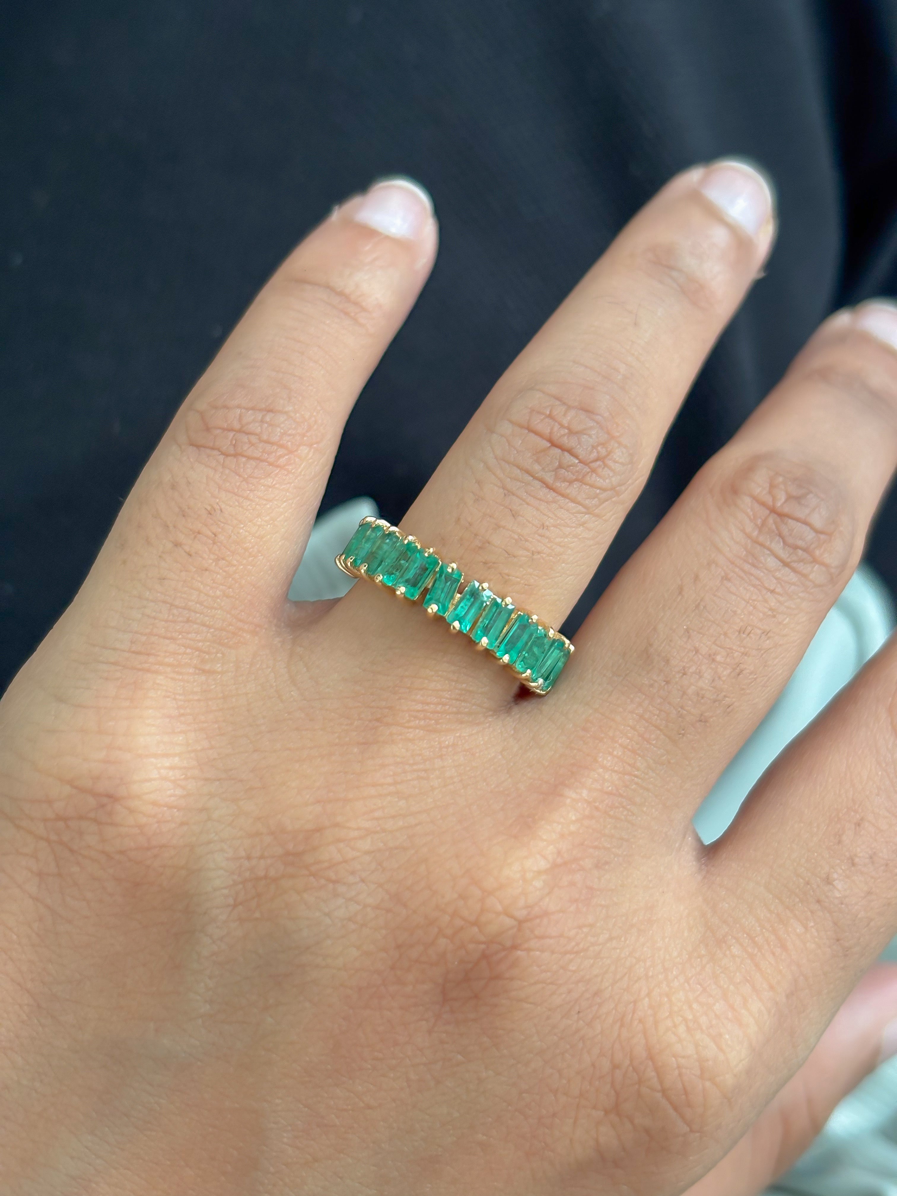 JPRG-5645/13344 Emerald Ring | 18K