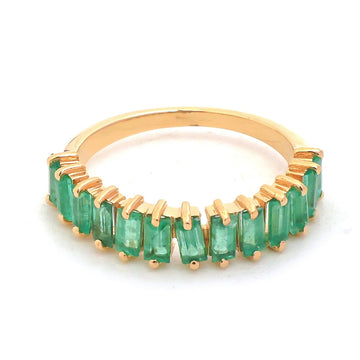 JPRG-5645/13344 Emerald Ring | 18K