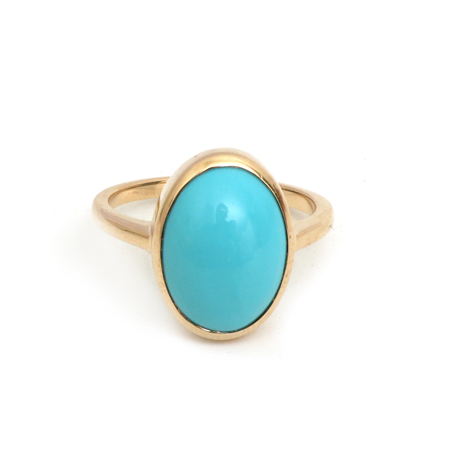 JPRG-5656/13373 Turquoise Ring | 14K