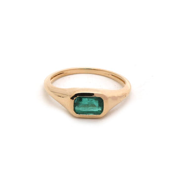 JPRG-5658/13385 Emerald Ring | 14K