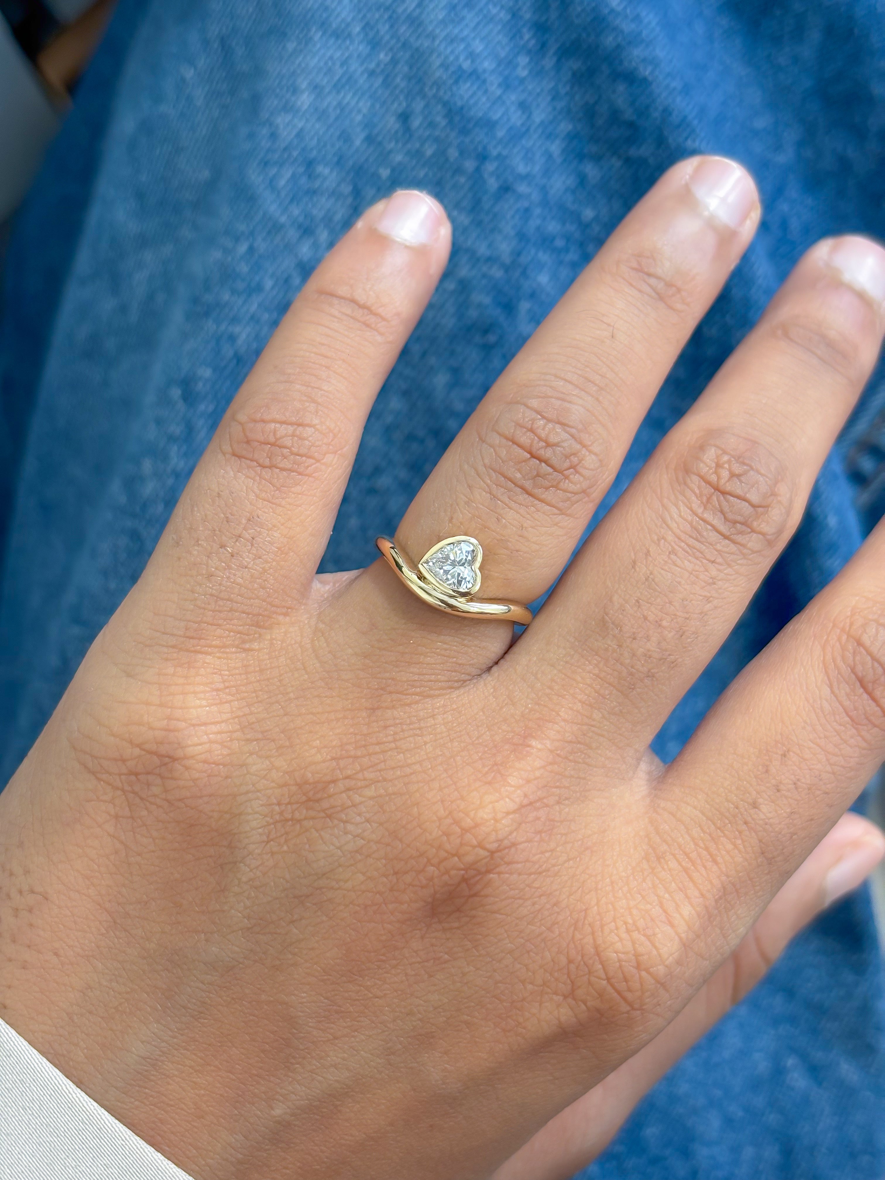 JPRG-5662/13406 Lab Grown Diamond Ring | 14K