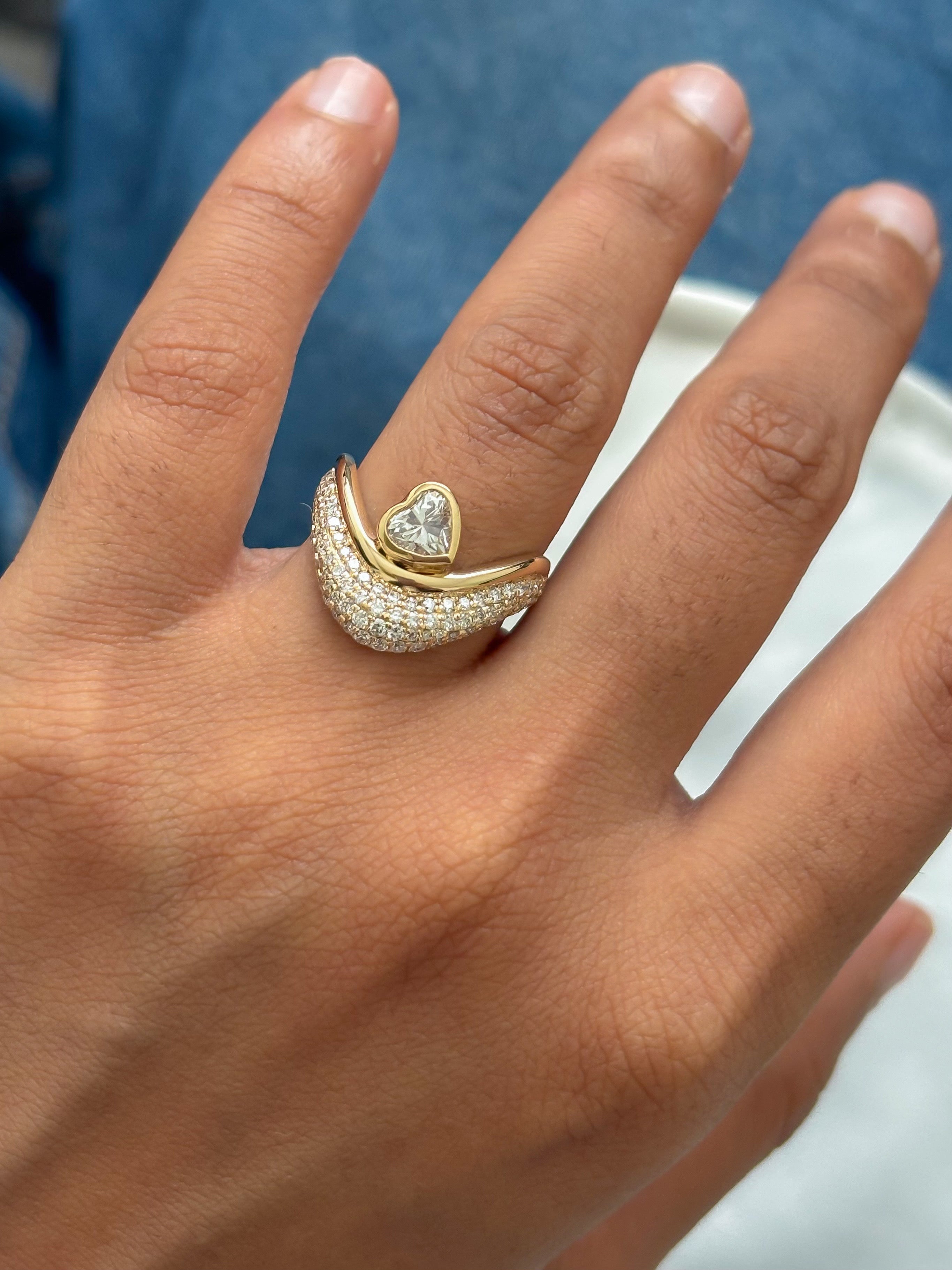 JPRG-5681/13453 Lab Grown Diamond Ring | 14K