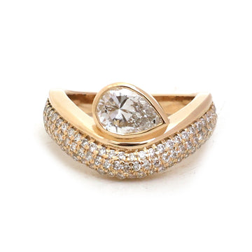 JPRG-5702/13484 Lab Grown Diamond Ring | 14K