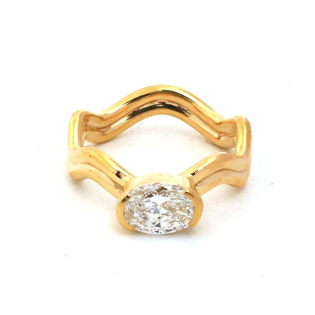 JPRG-5705/13488 Lab Grown Diamond Ring | 14K