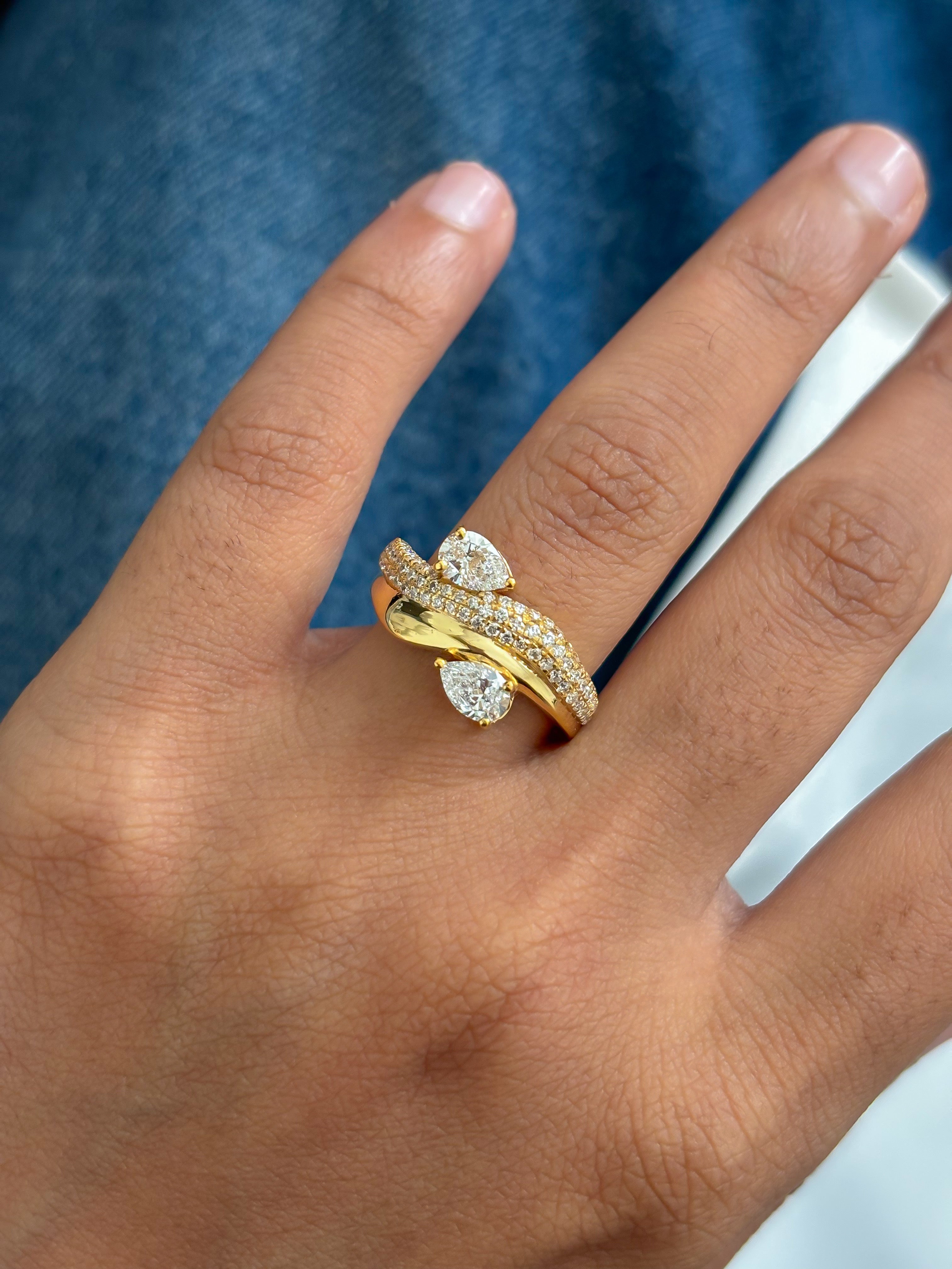 JPRG-5706/13489 Lab Grown Diamond Ring | 14K