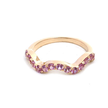 JPRG-5717/13509 Pink Sapphire Ring | 14K