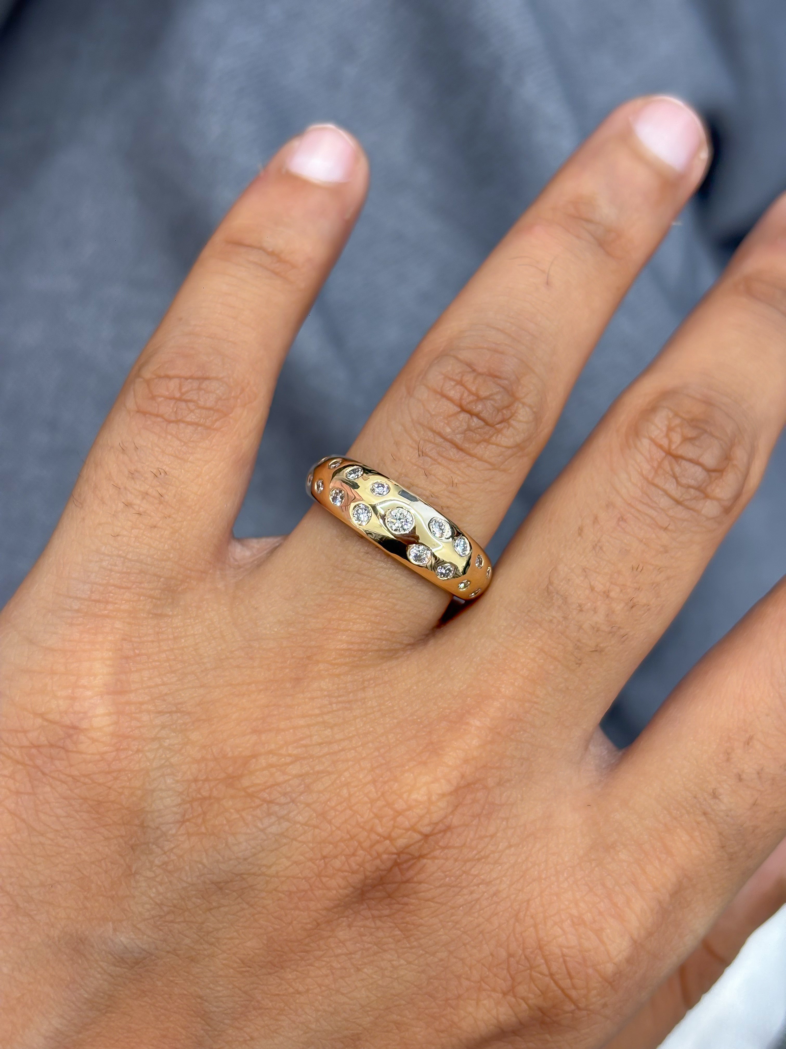 JPRG-5720/13512 Emerald Diamond Ring | 18K