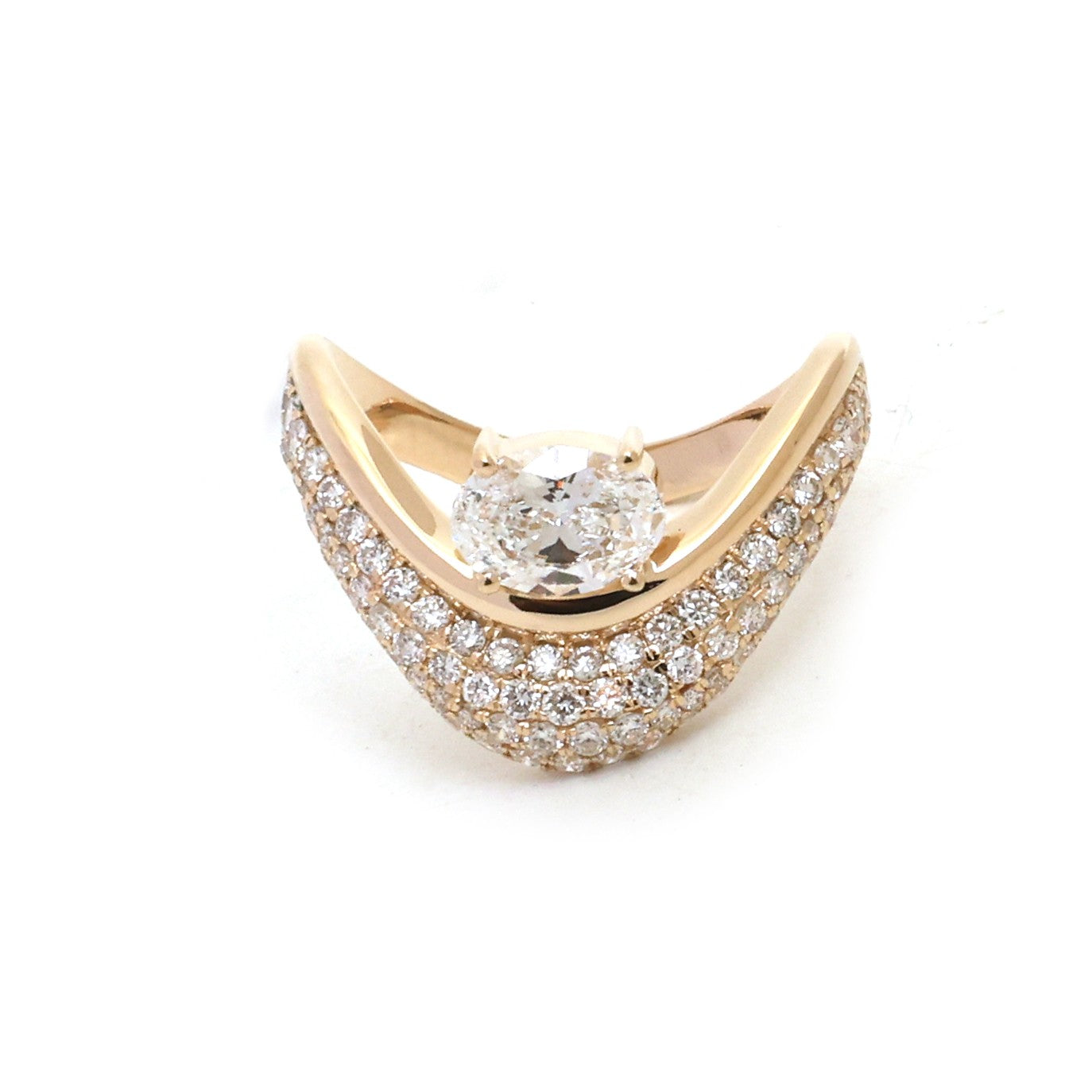 JPRG-5730/13522 Lab Grown Diamond Ring | 14K