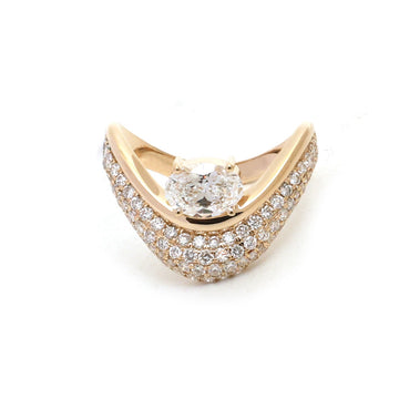 JPRG-5730/13522 Lab Grown Diamond Ring | 14K