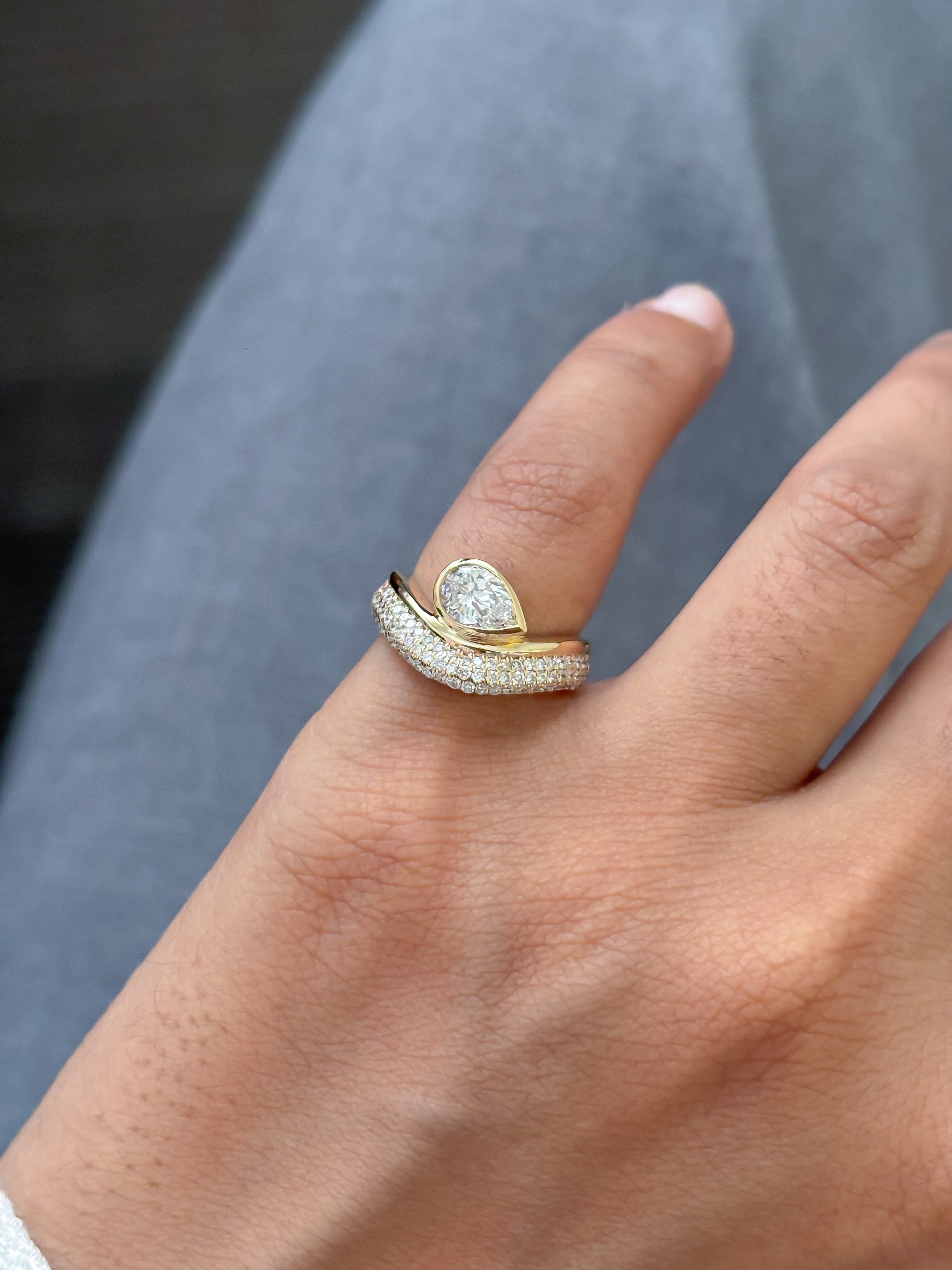 JPRG-5731/13523 Lab Grown Diamond Ring | 14K