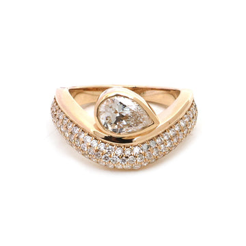 JPRG-5731/13523 Lab Grown Diamond Ring | 14K