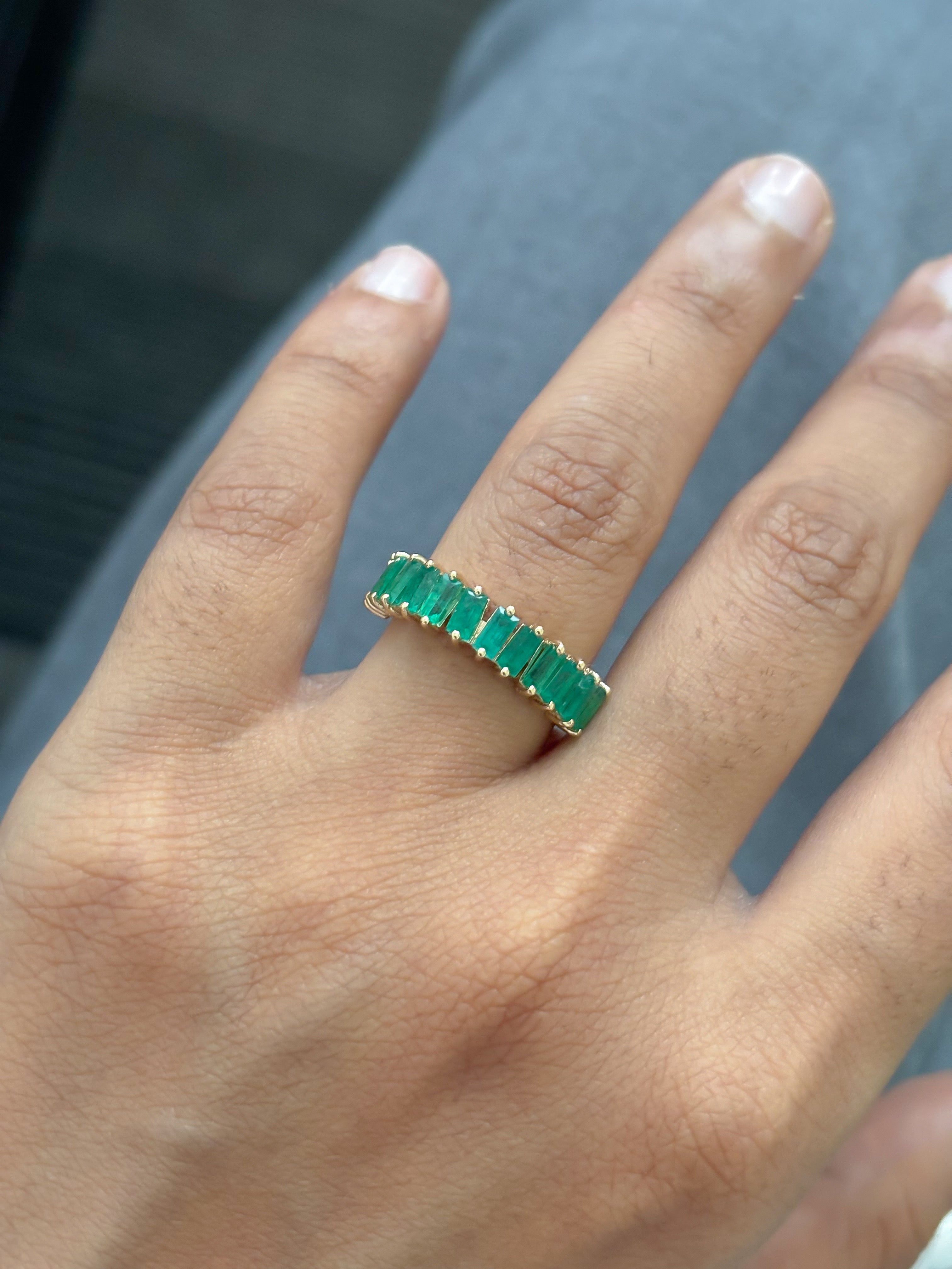 JPRG-5732/13524 Emerald Ring | 14K