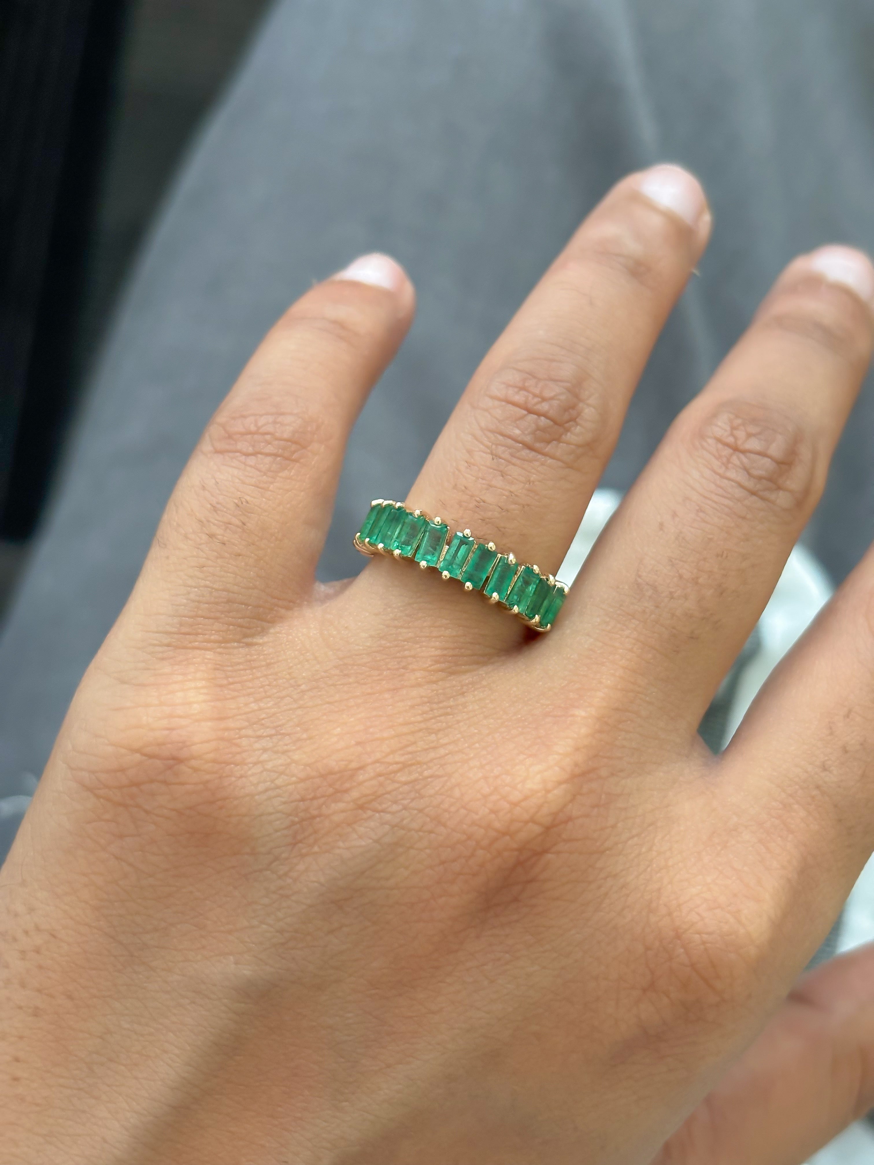 JPRG-5733/13525 Emerald Ring | 14K