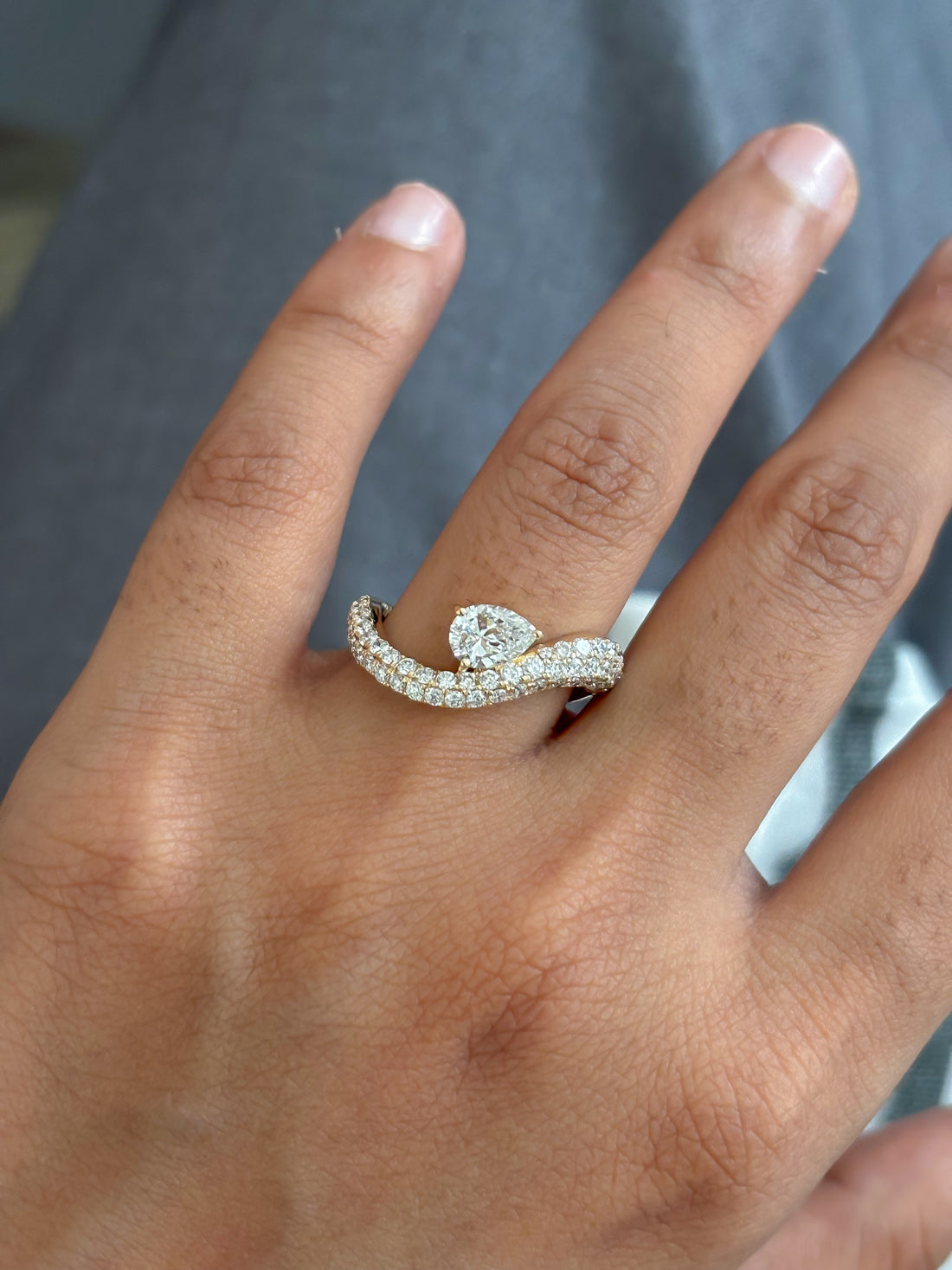 JPRG-5735/13527 Lab Grown Diamond Ring | 14K