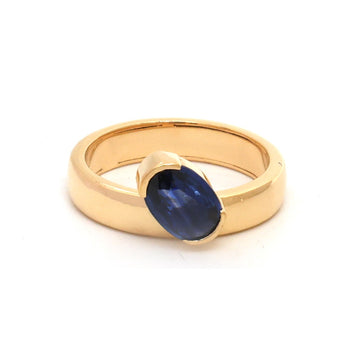 JPRG-5743/13539 Blue Sapphire Ring | 18K