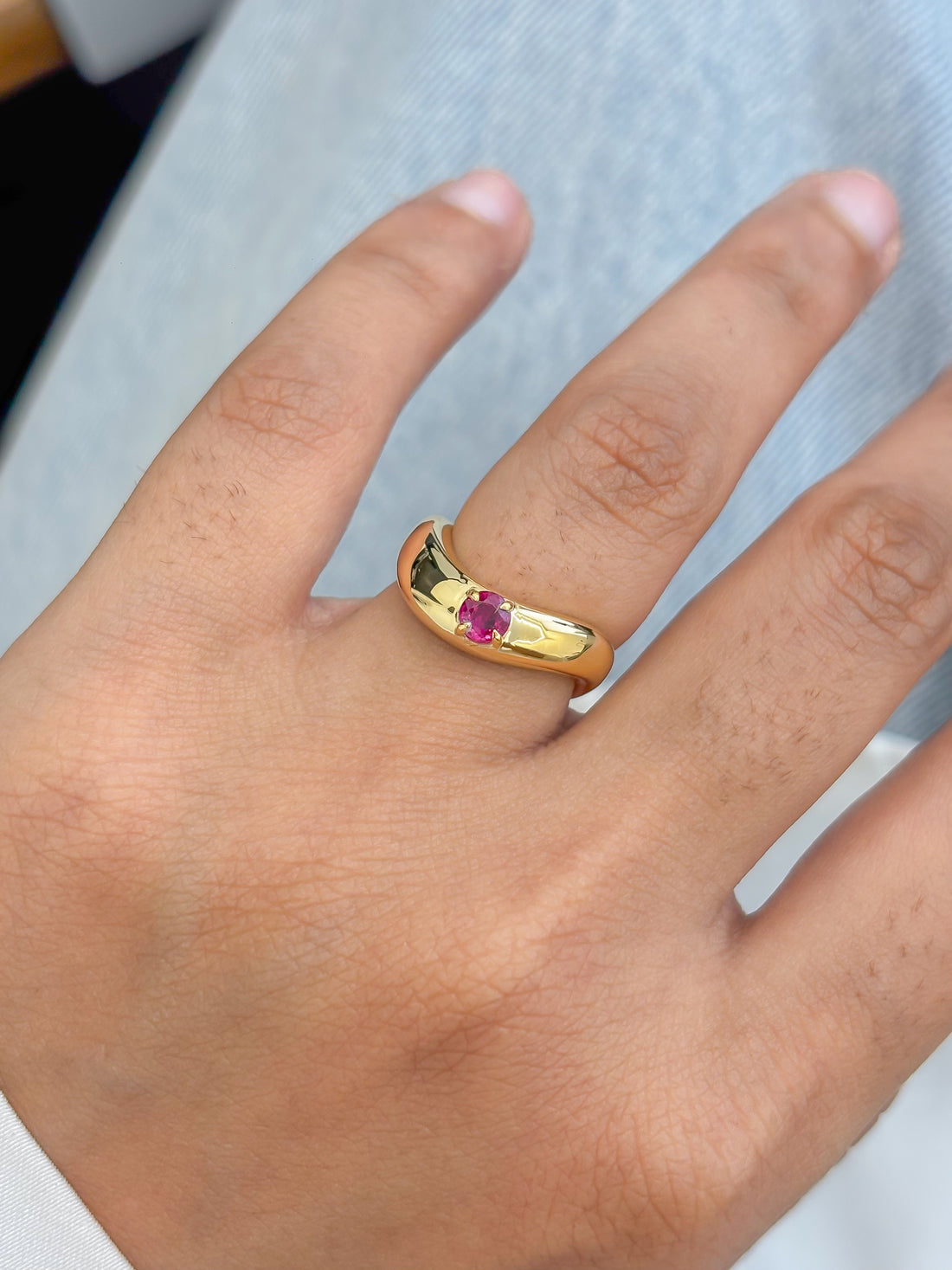 JPRG-5749/13547 Ruby Ring | 18K