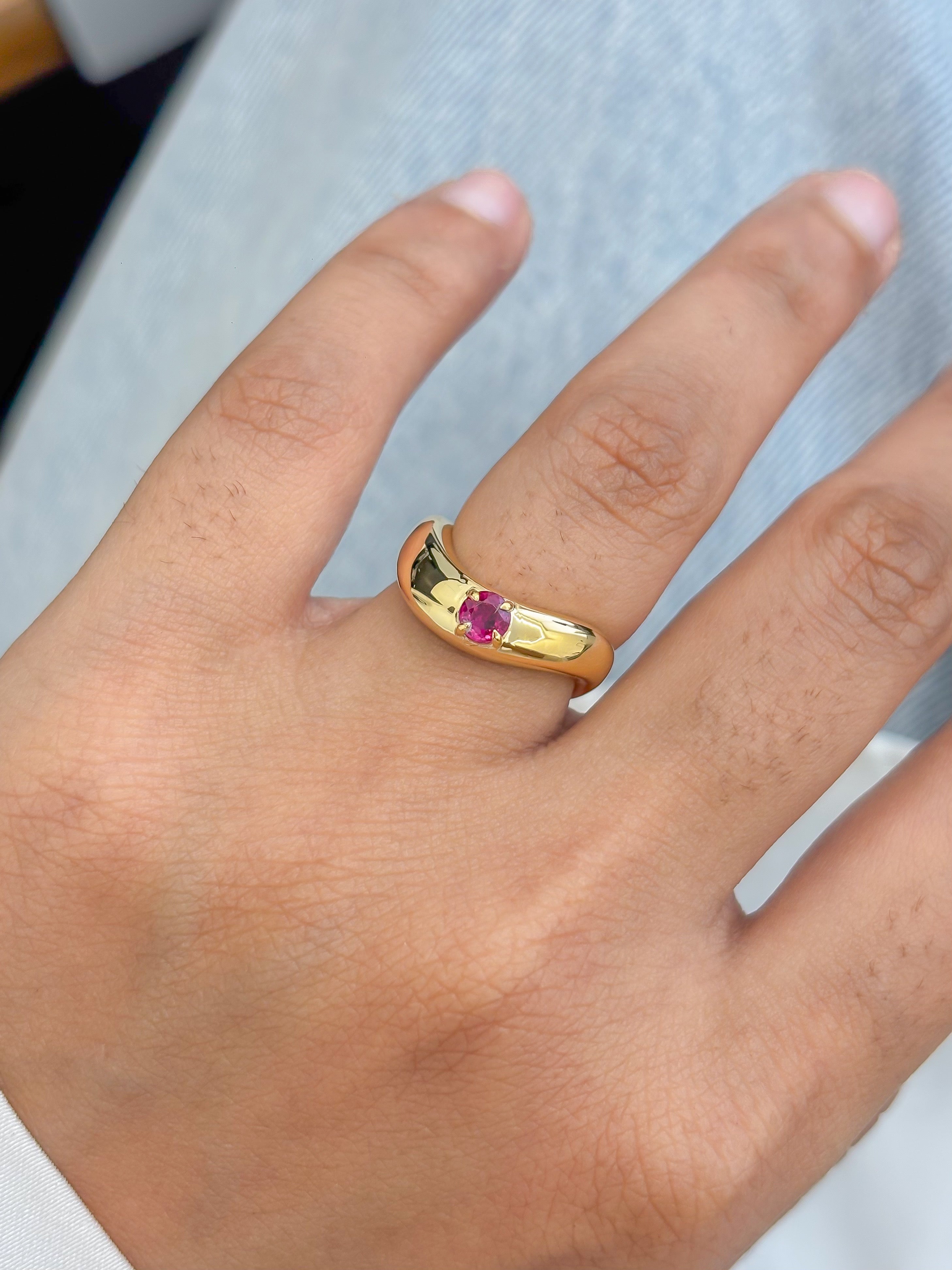 JPRG-5749/13547 Ruby Ring | 18K